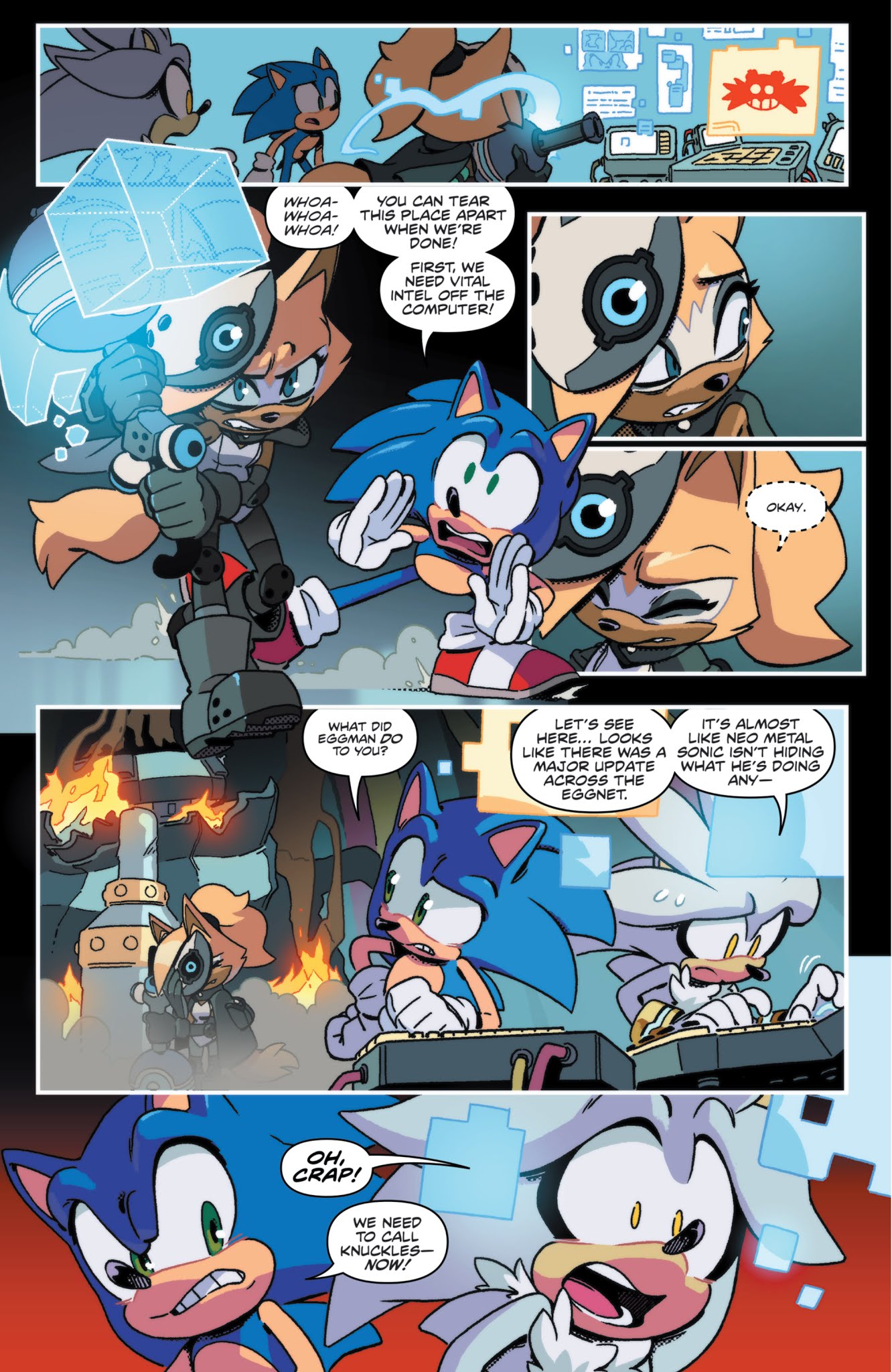 Read online Sonic the Hedgehog (2018) comic -  Issue #8 - 22