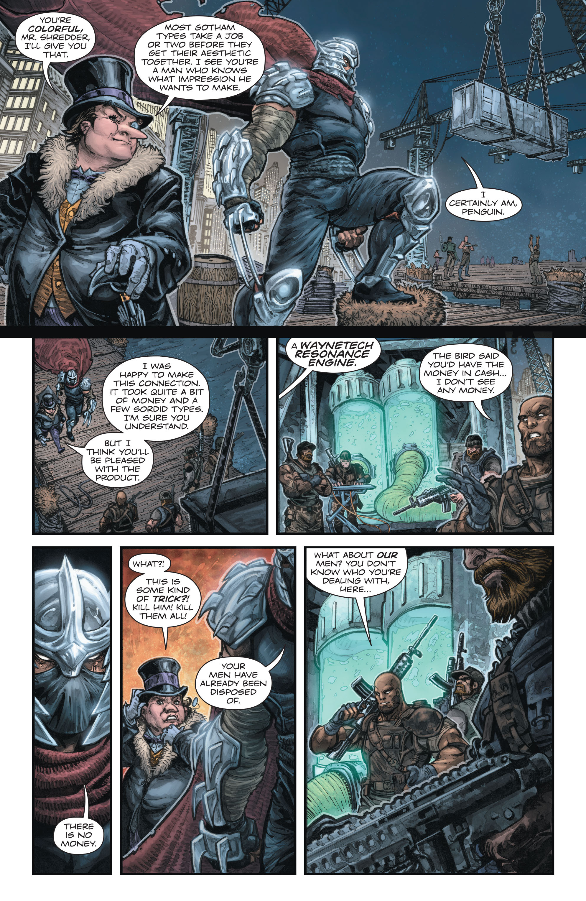 Read online Batman/Teenage Mutant Ninja Turtles comic -  Issue #2 - 18