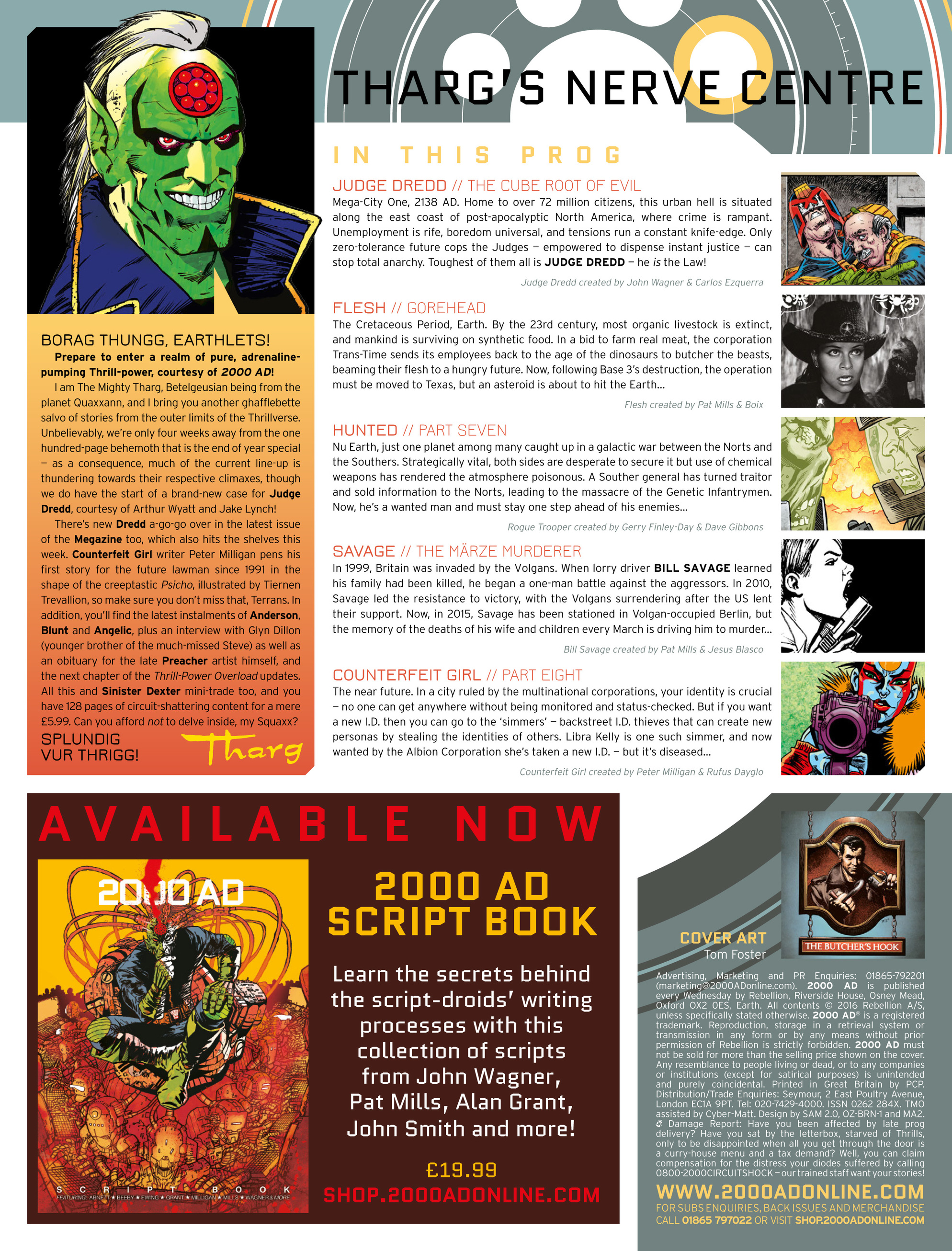 Read online 2000 AD comic -  Issue #2007 - 2