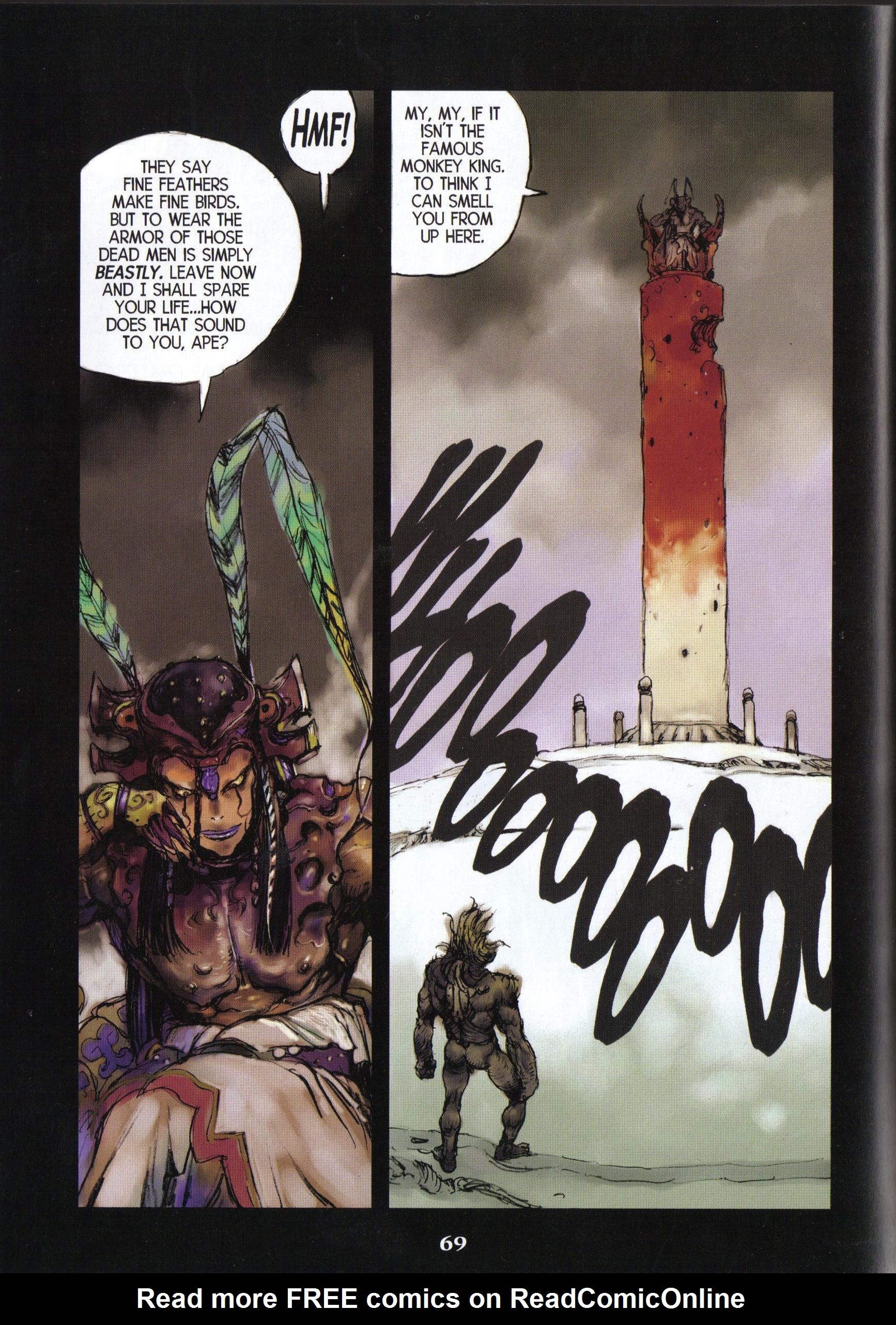 Read online Katsuya Terada's The Monkey King comic -  Issue # TPB 1 - 67
