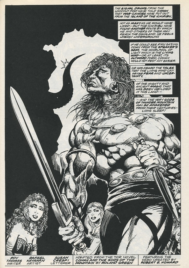 Read online The Savage Sword Of Conan comic -  Issue #217 - 47