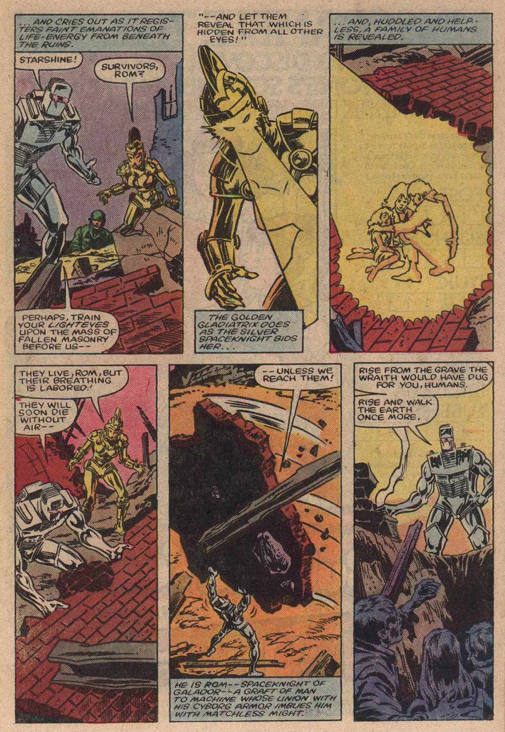 Read online ROM (1979) comic -  Issue #52 - 6