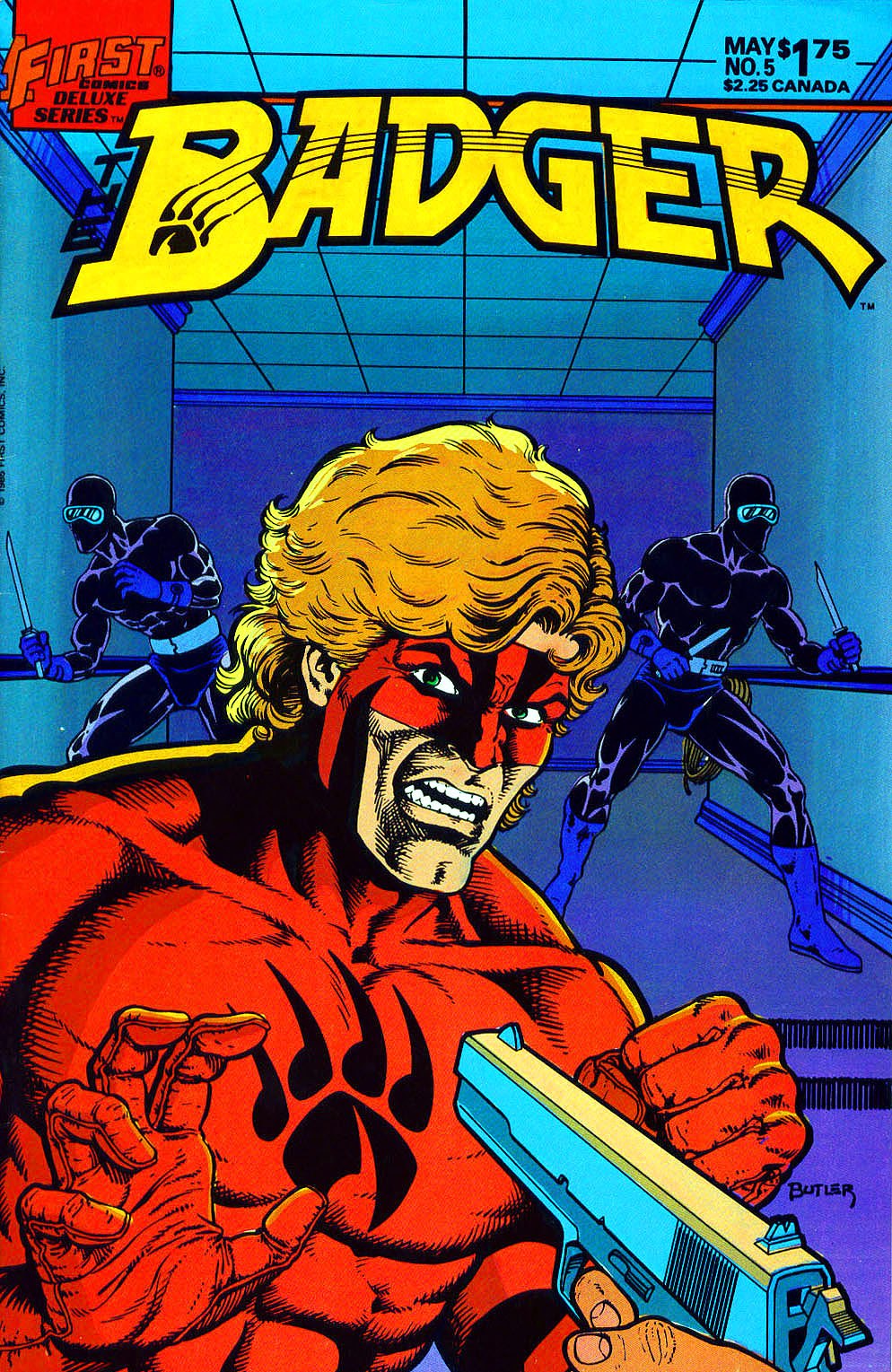 Read online The Badger comic -  Issue #5 - 1