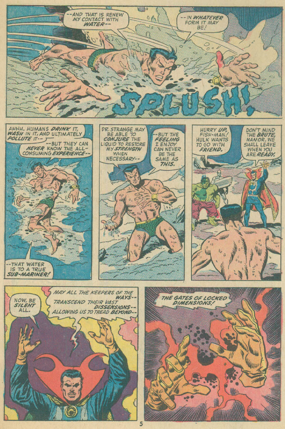 Read online The Defenders (1972) comic -  Issue #3 - 5
