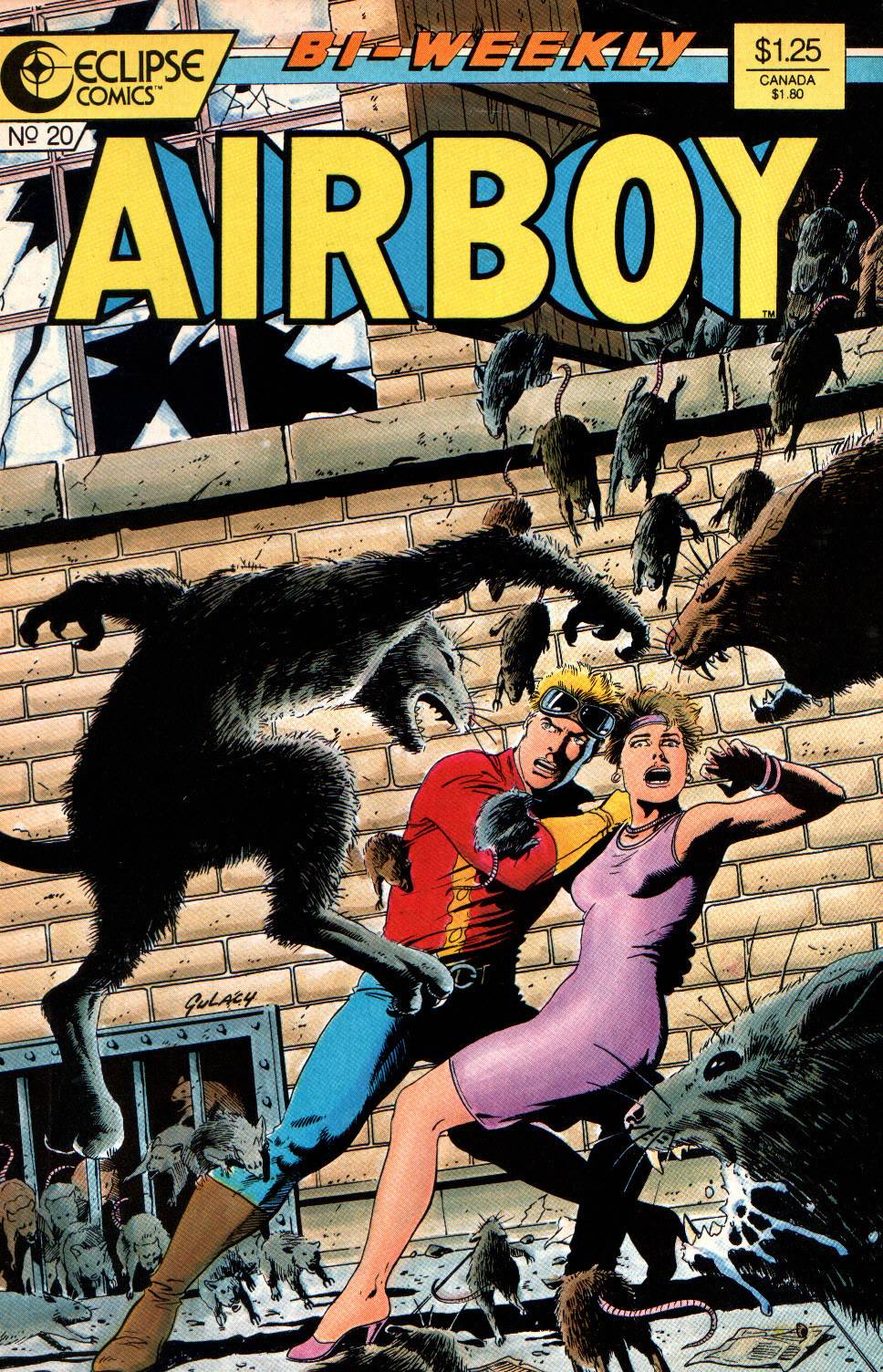 Read online Airboy (1986) comic -  Issue #20 - 1