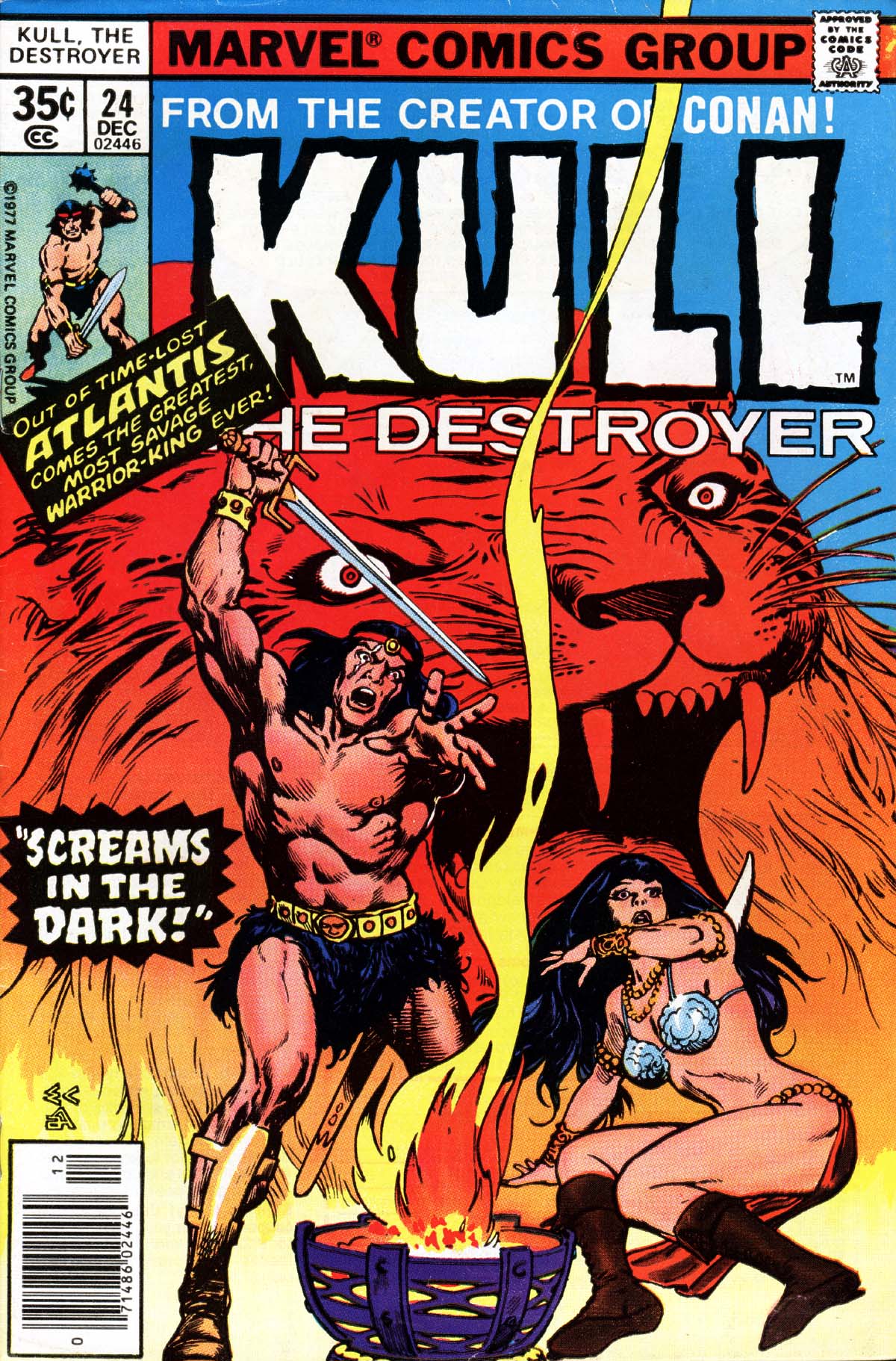 Read online Kull The Destroyer comic -  Issue #24 - 1
