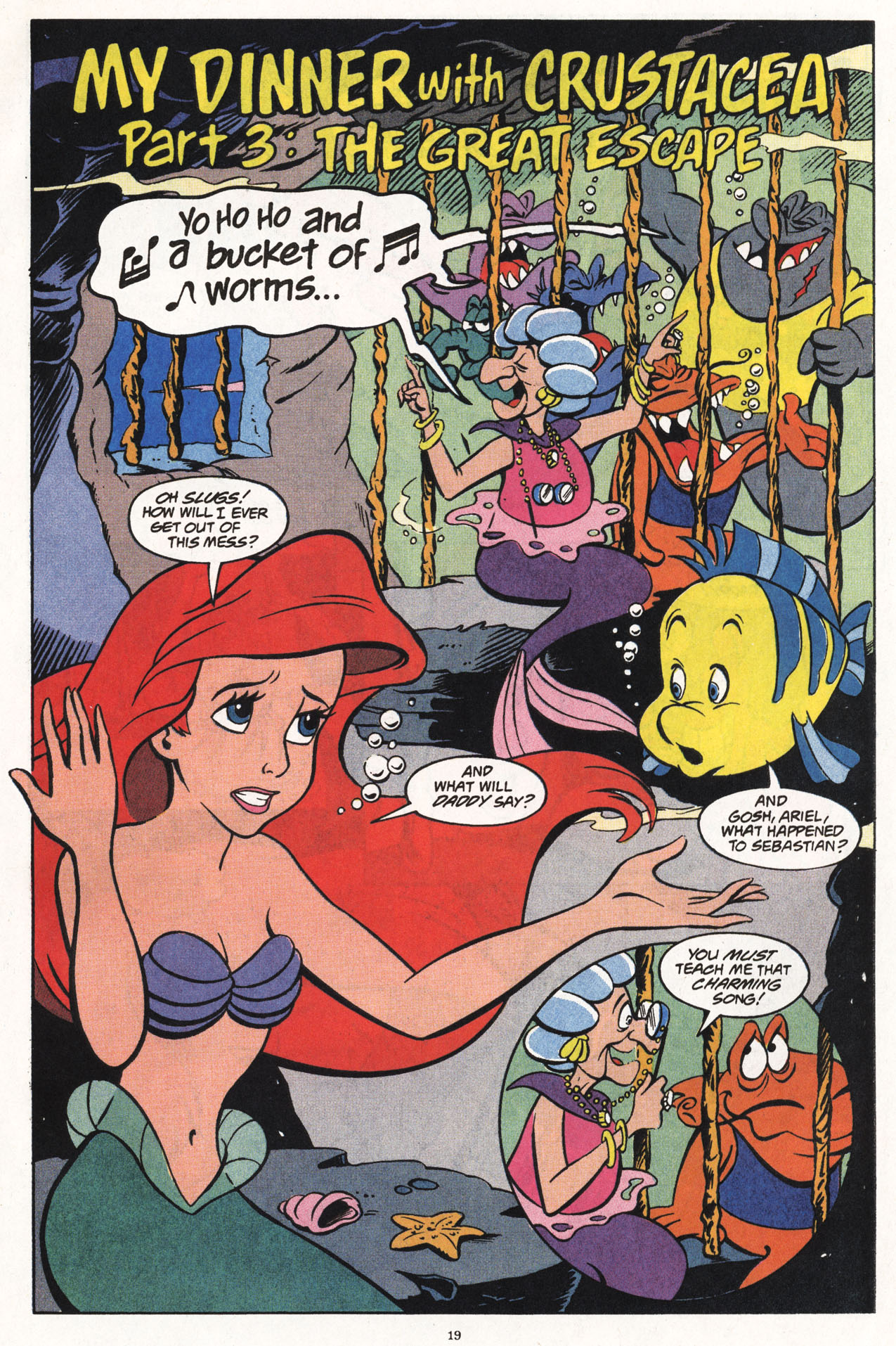 Read online Disney's The Little Mermaid comic -  Issue #5 - 21