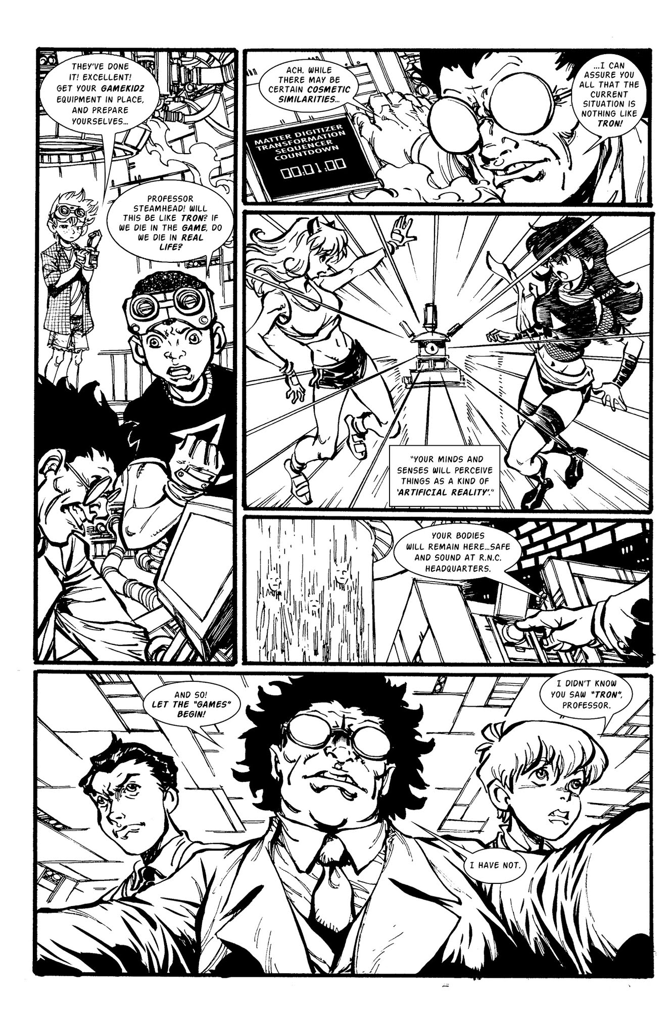 Read online Super Ninja High School comic -  Issue # Full - 9