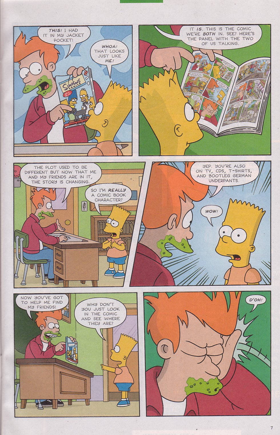 Read online The Futurama/Simpsons Infinitely Secret Crossover Crisis comic -  Issue #2 - 10