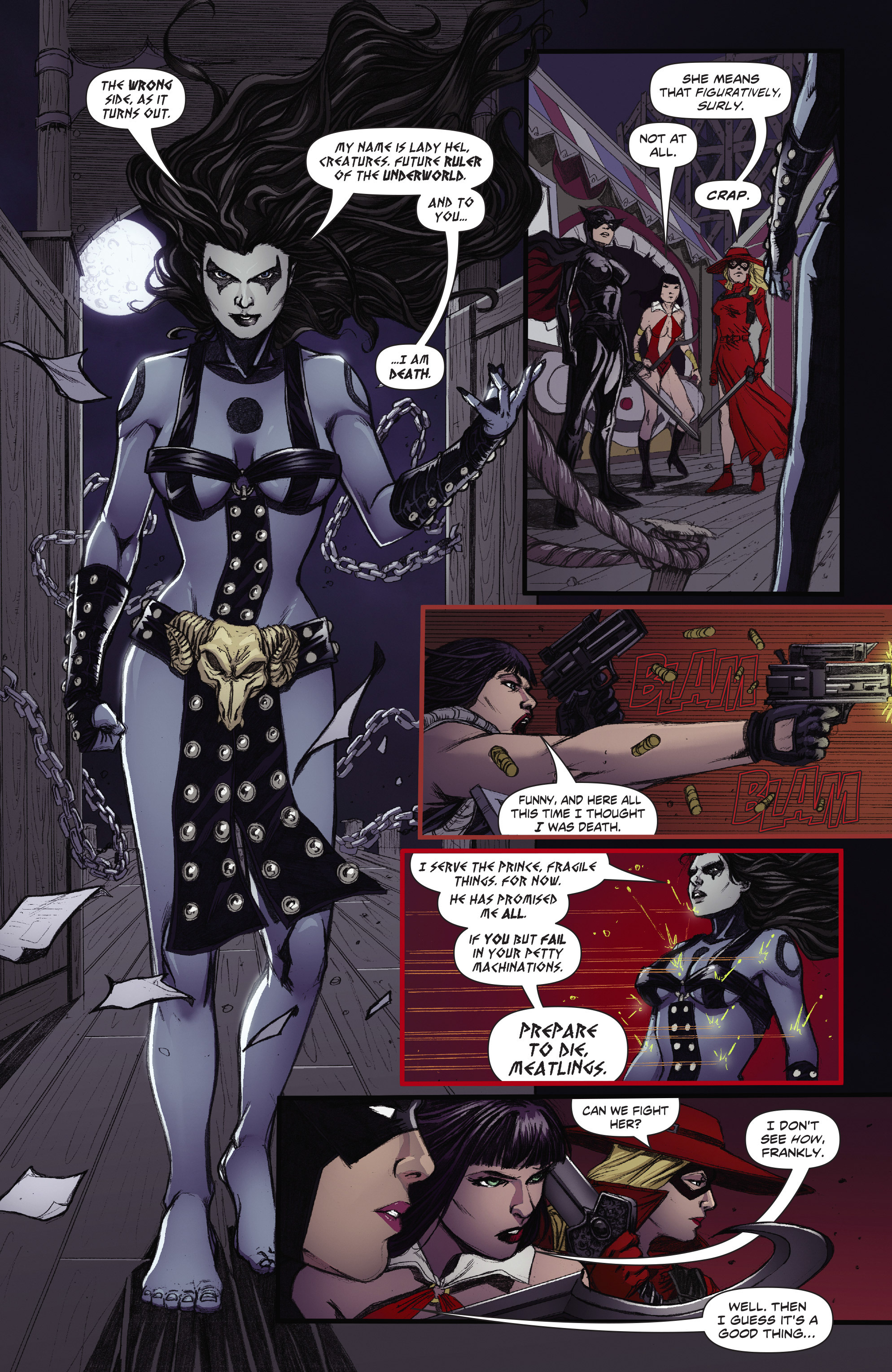 Read online Swords of Sorrow comic -  Issue #4 - 23