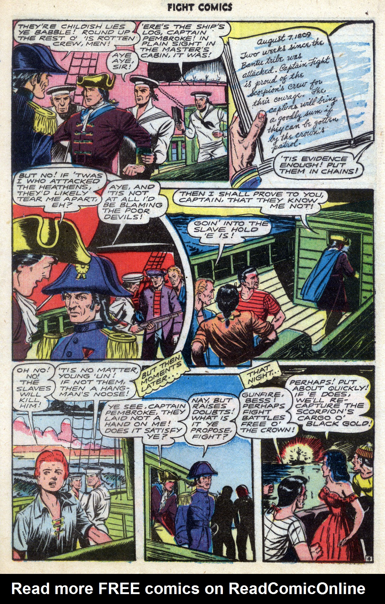 Read online Fight Comics comic -  Issue #47 - 33