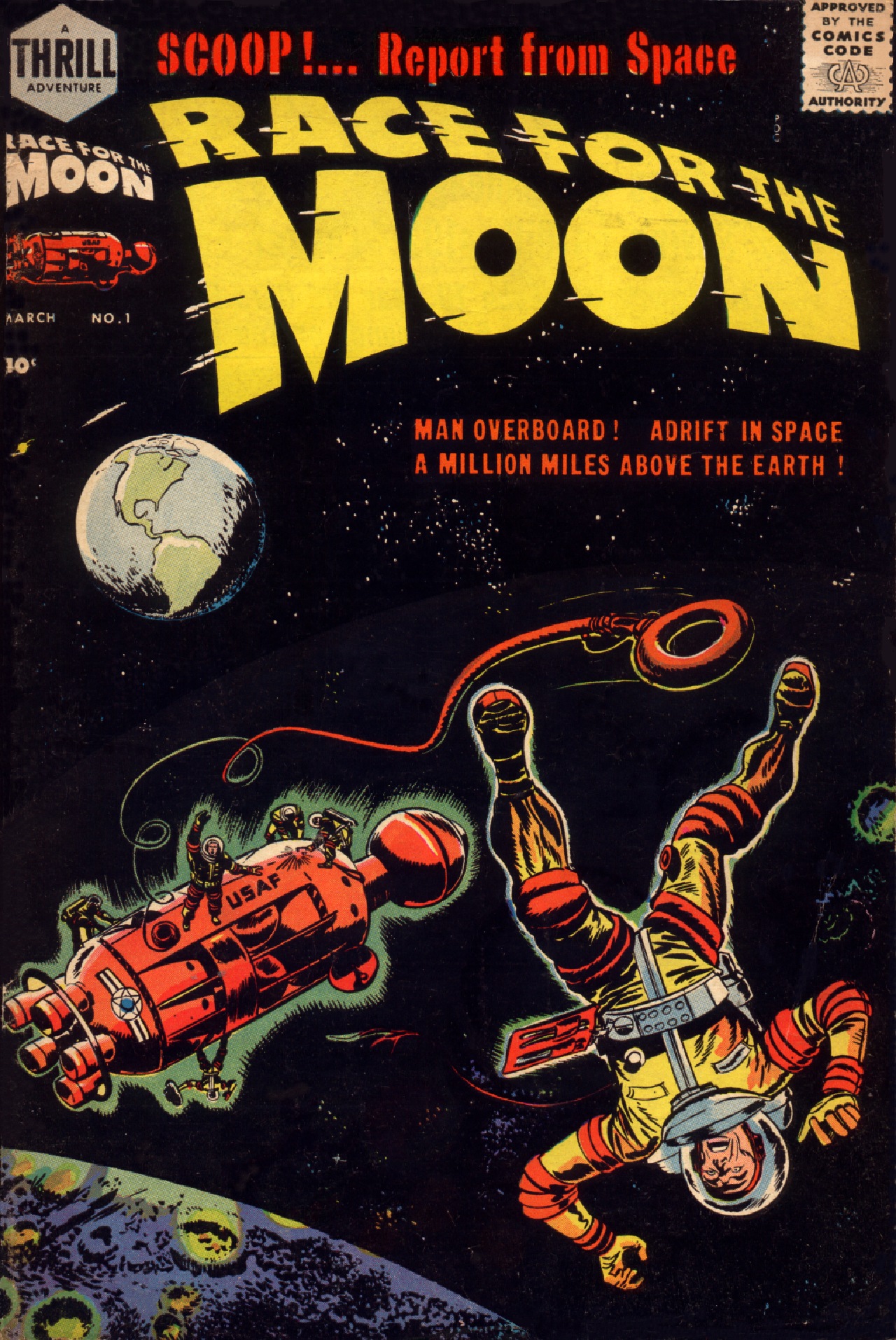 Read online Race For the Moon comic -  Issue #1 - 1