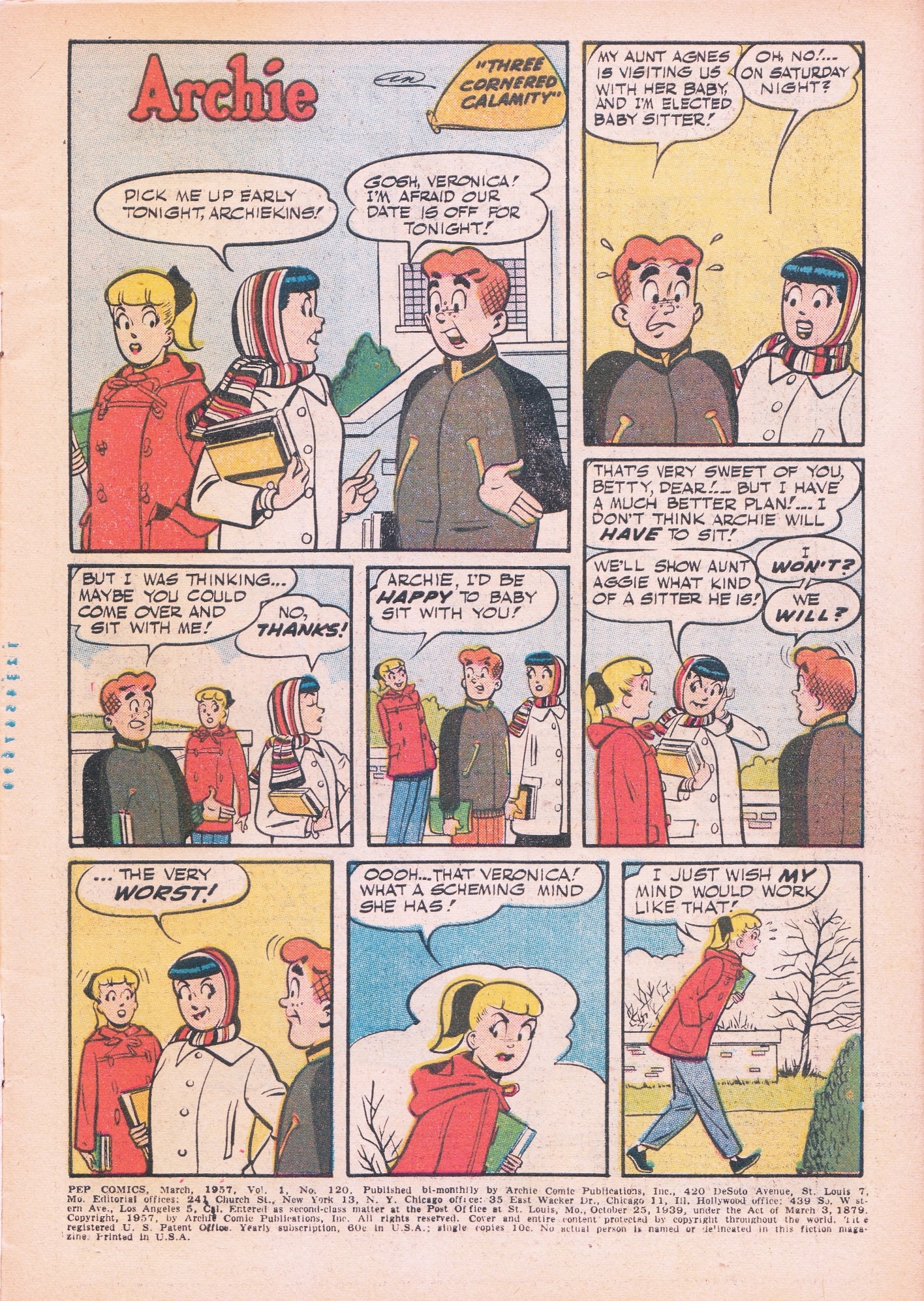 Read online Pep Comics comic -  Issue #120 - 3