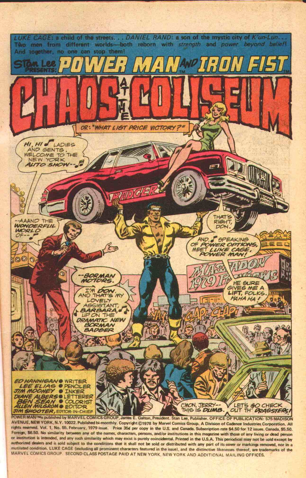 Read online Power Man and Iron Fist (1978) comic -  Issue #55 - 2