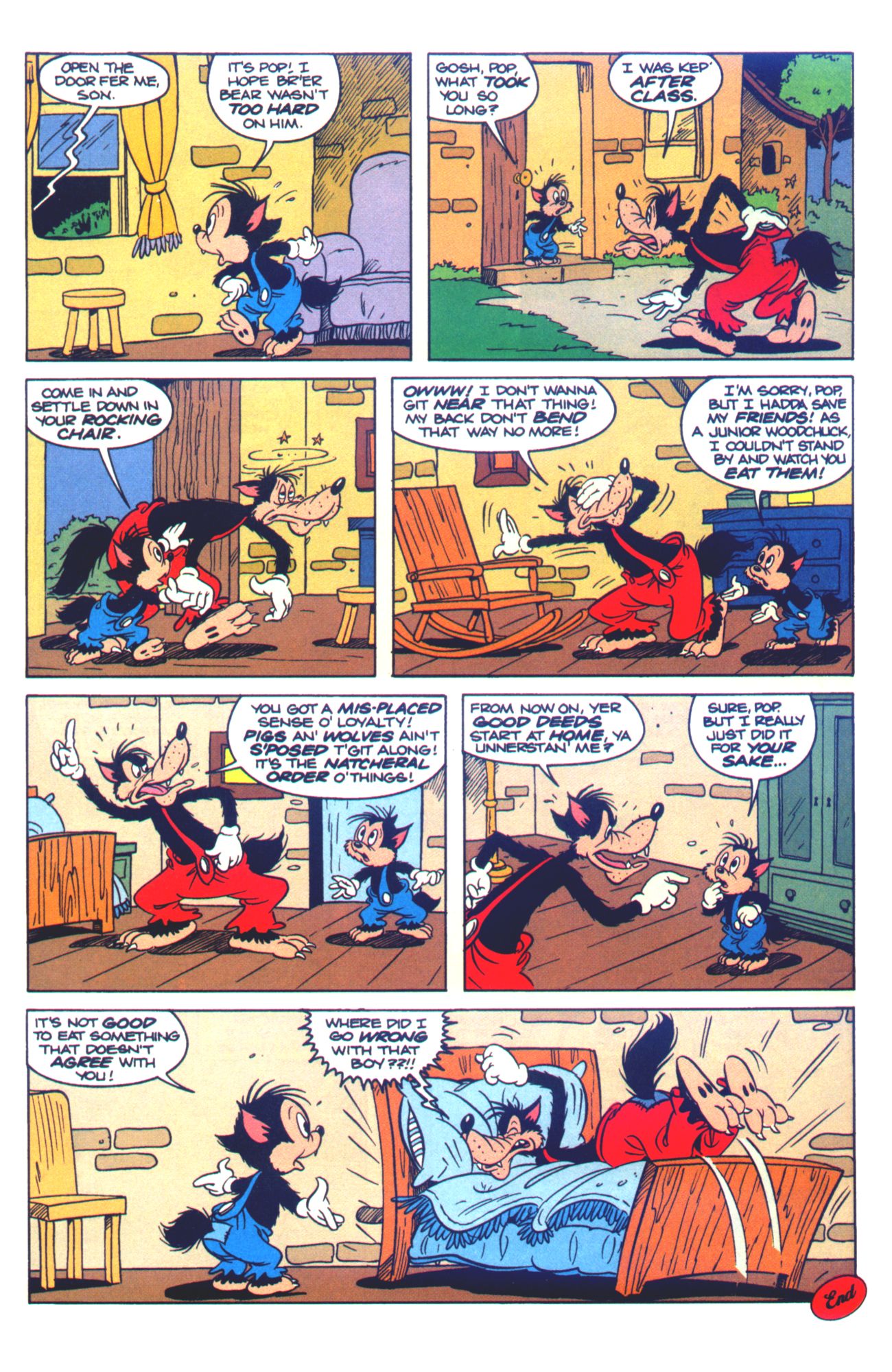 Read online Walt Disney's Junior Woodchucks Limited Series comic -  Issue #4 - 34