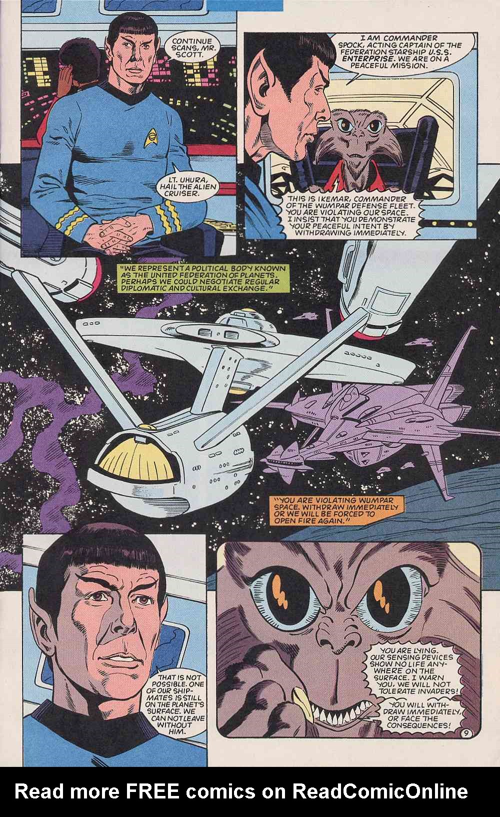 Read online Star Trek (1989) comic -  Issue #62 - 10