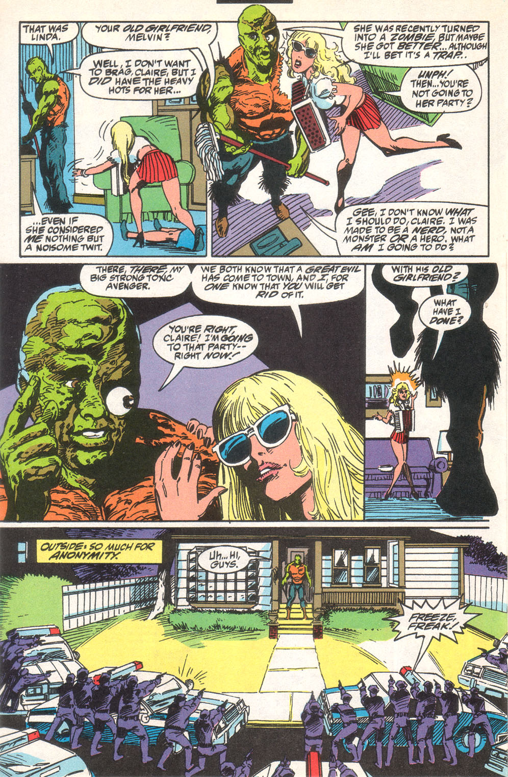 Read online Toxic Avenger comic -  Issue #4 - 16