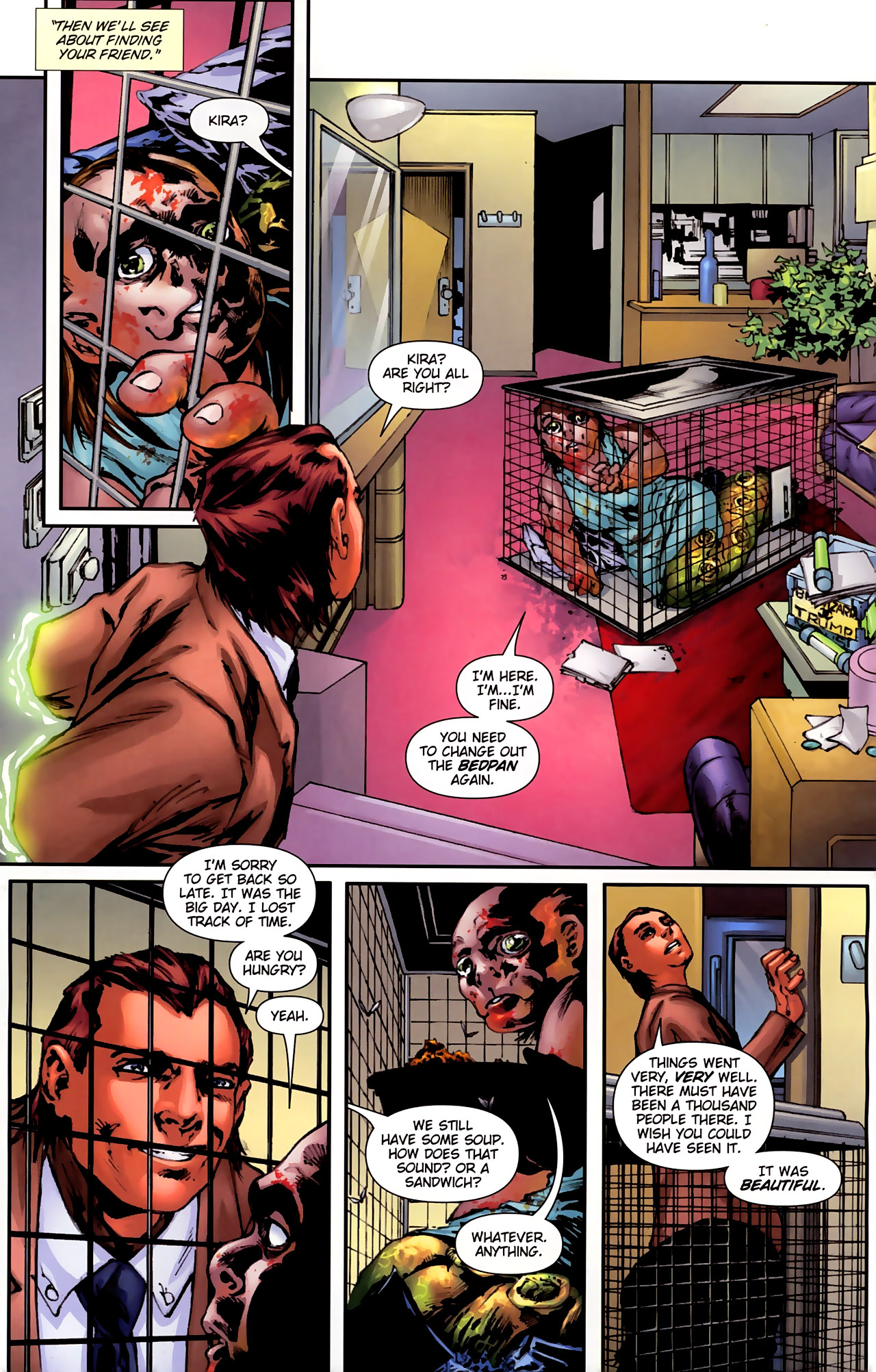 Read online George R.R. Martin's Wild Cards: The Hard Call comic -  Issue #4 - 13