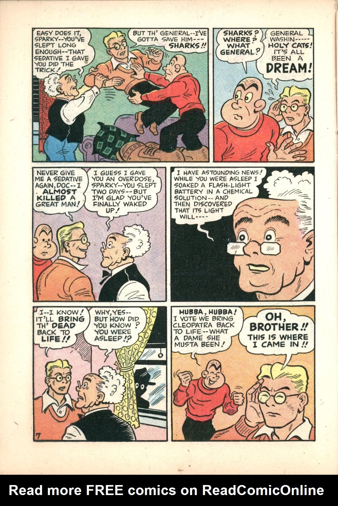 Read online Sparky Watts comic -  Issue #5 - 22