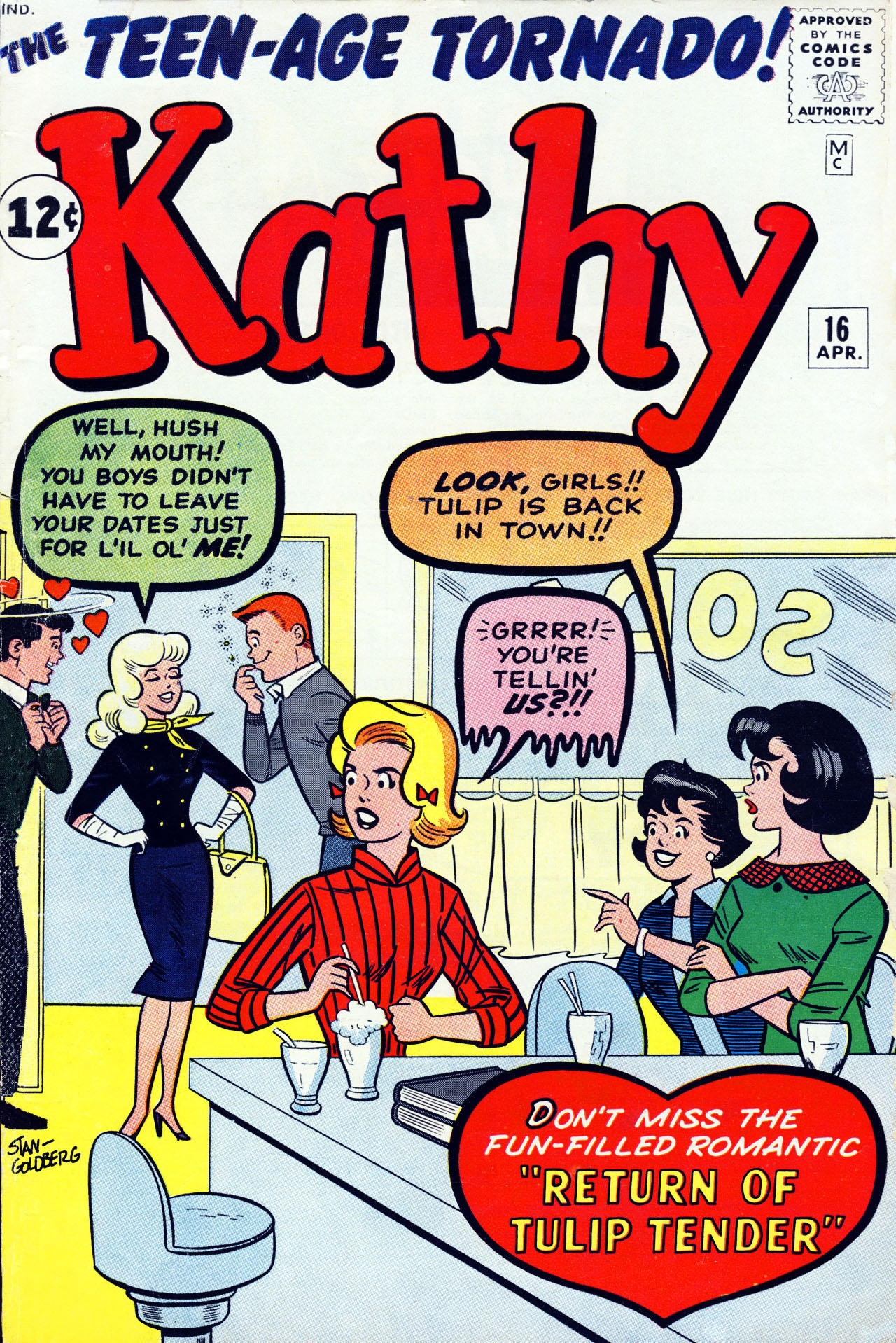 Read online Kathy (1959) comic -  Issue #16 - 1