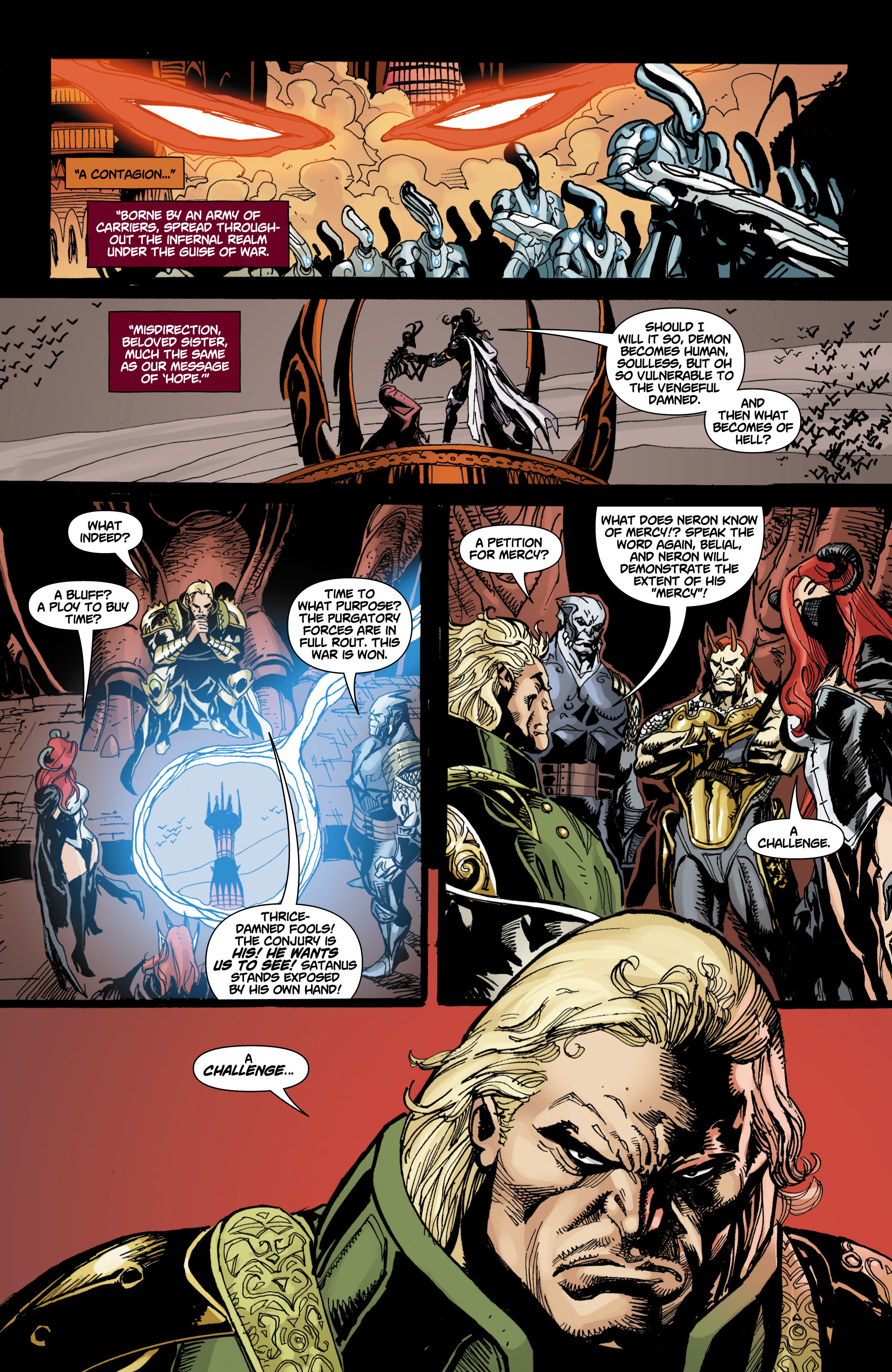 Read online Reign in Hell comic -  Issue #6 - 7