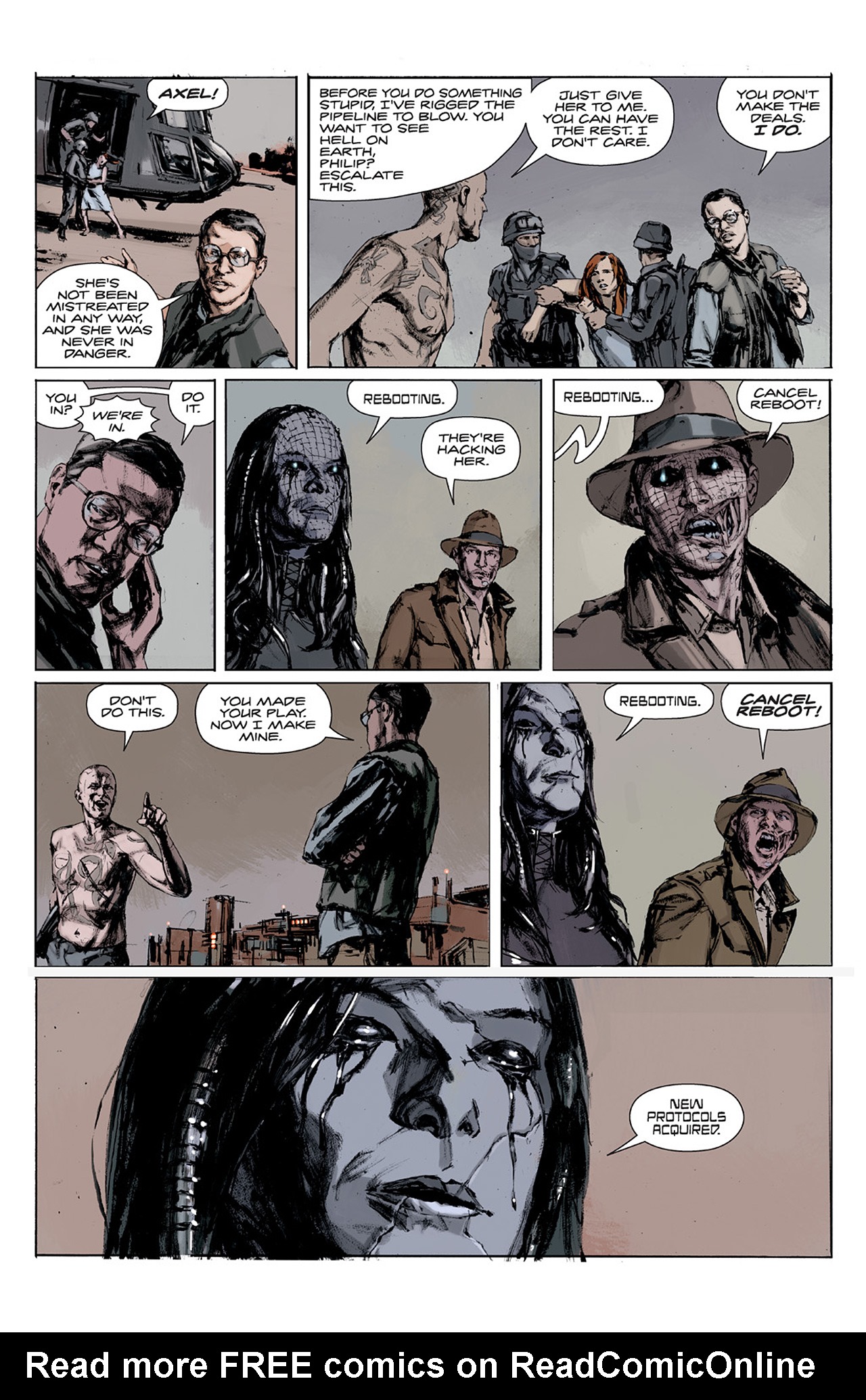 Read online Exile to Babylon comic -  Issue #4 - 16