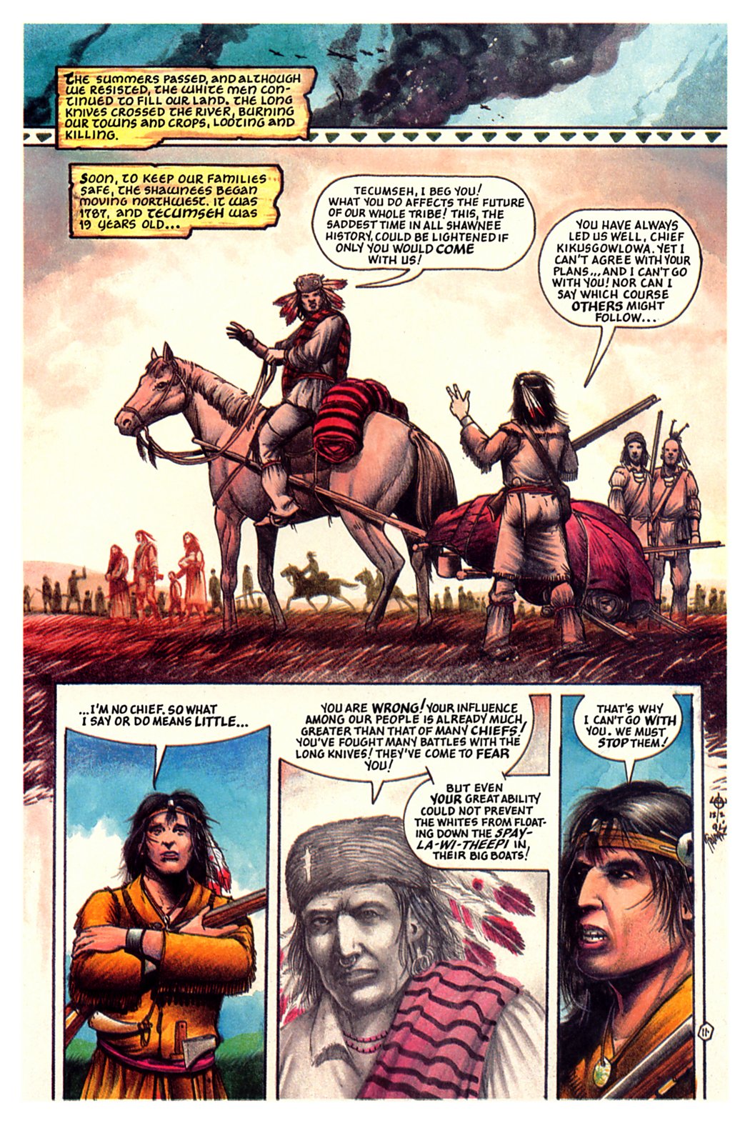 Read online Allen W. Eckert's Tecumseh! comic -  Issue # Full - 15