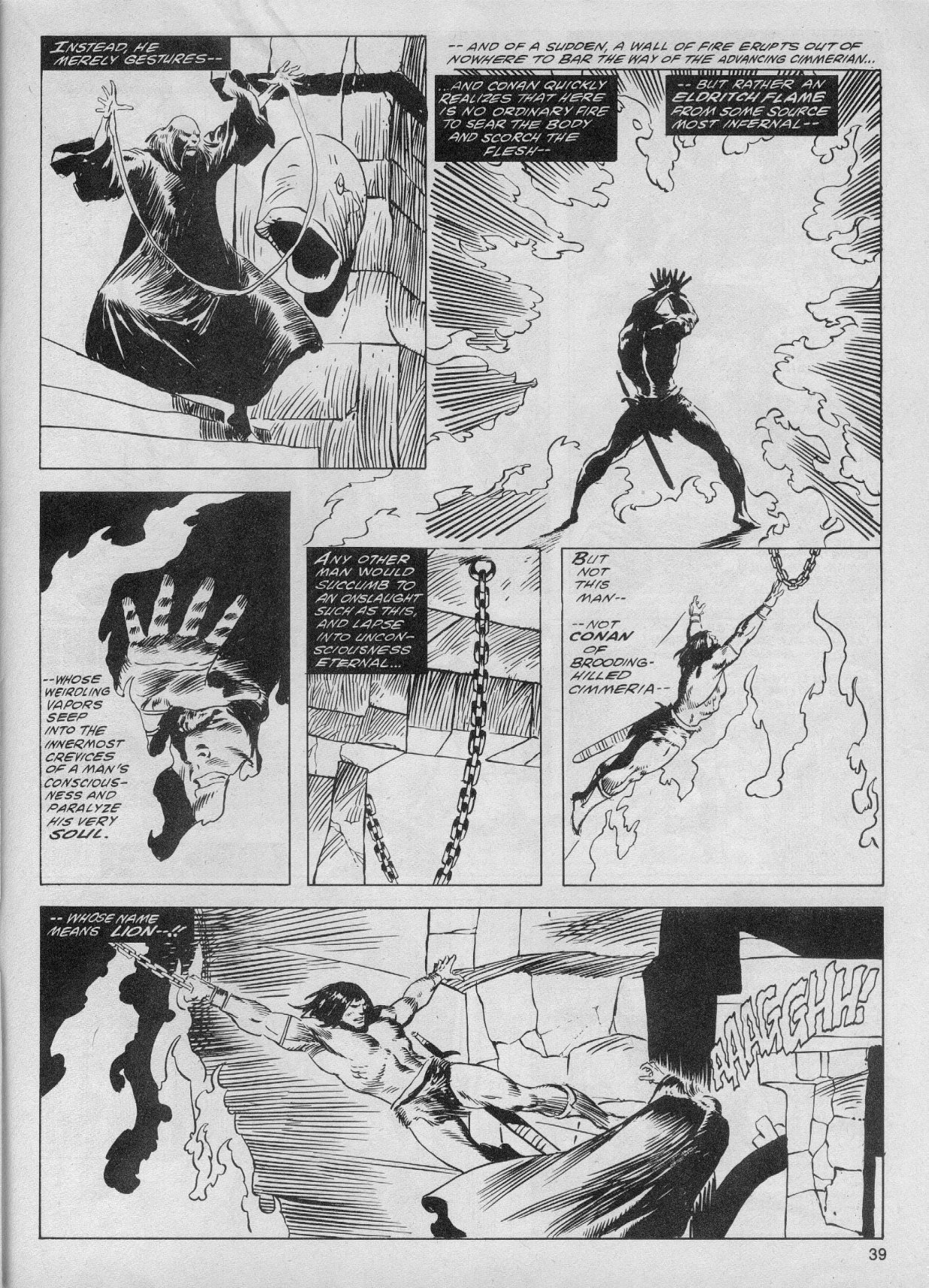 Read online The Savage Sword Of Conan comic -  Issue #61 - 39