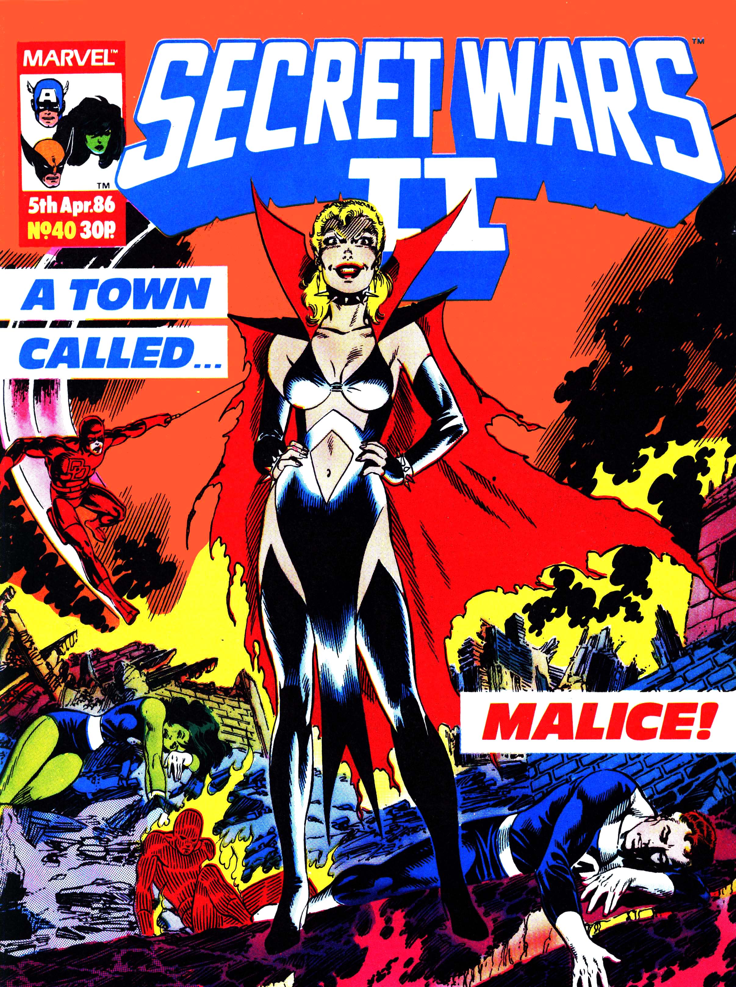 Read online Secret Wars (1985) comic -  Issue #40 - 1