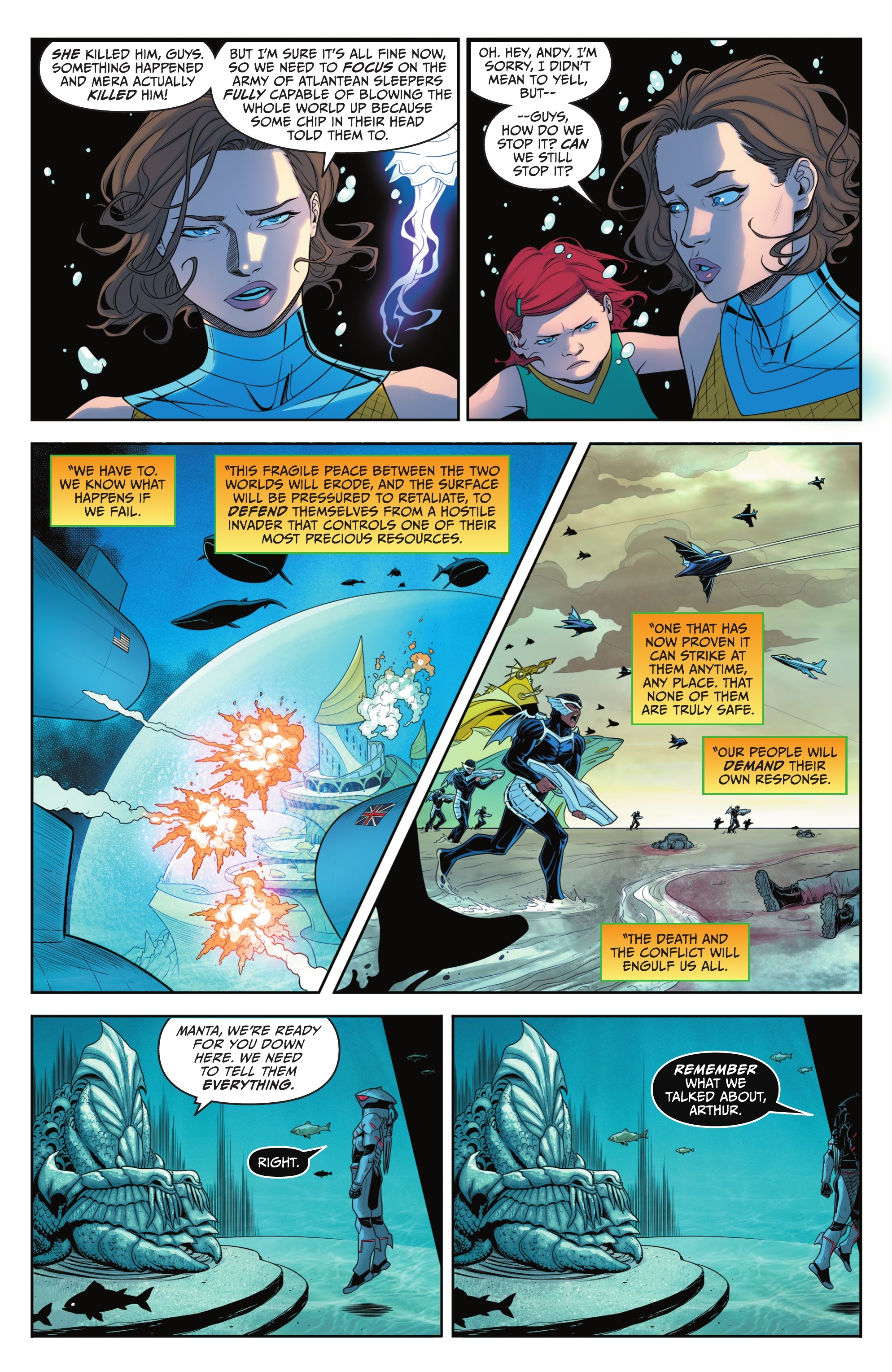 Read online Aquamen comic -  Issue #4 - 15