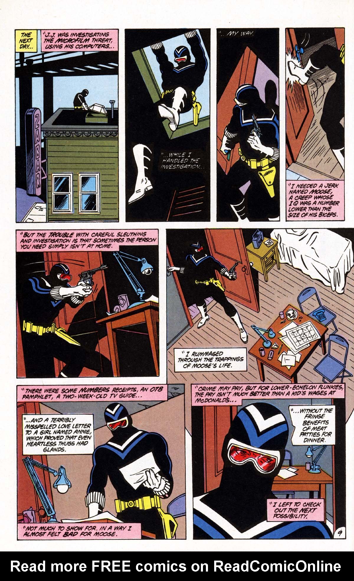 Read online Vigilante (1983) comic -  Issue #9 - 10