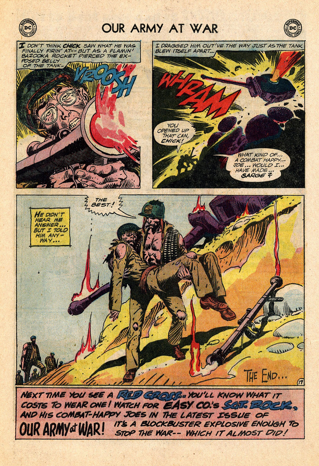 Read online Our Army at War (1952) comic -  Issue #156 - 21