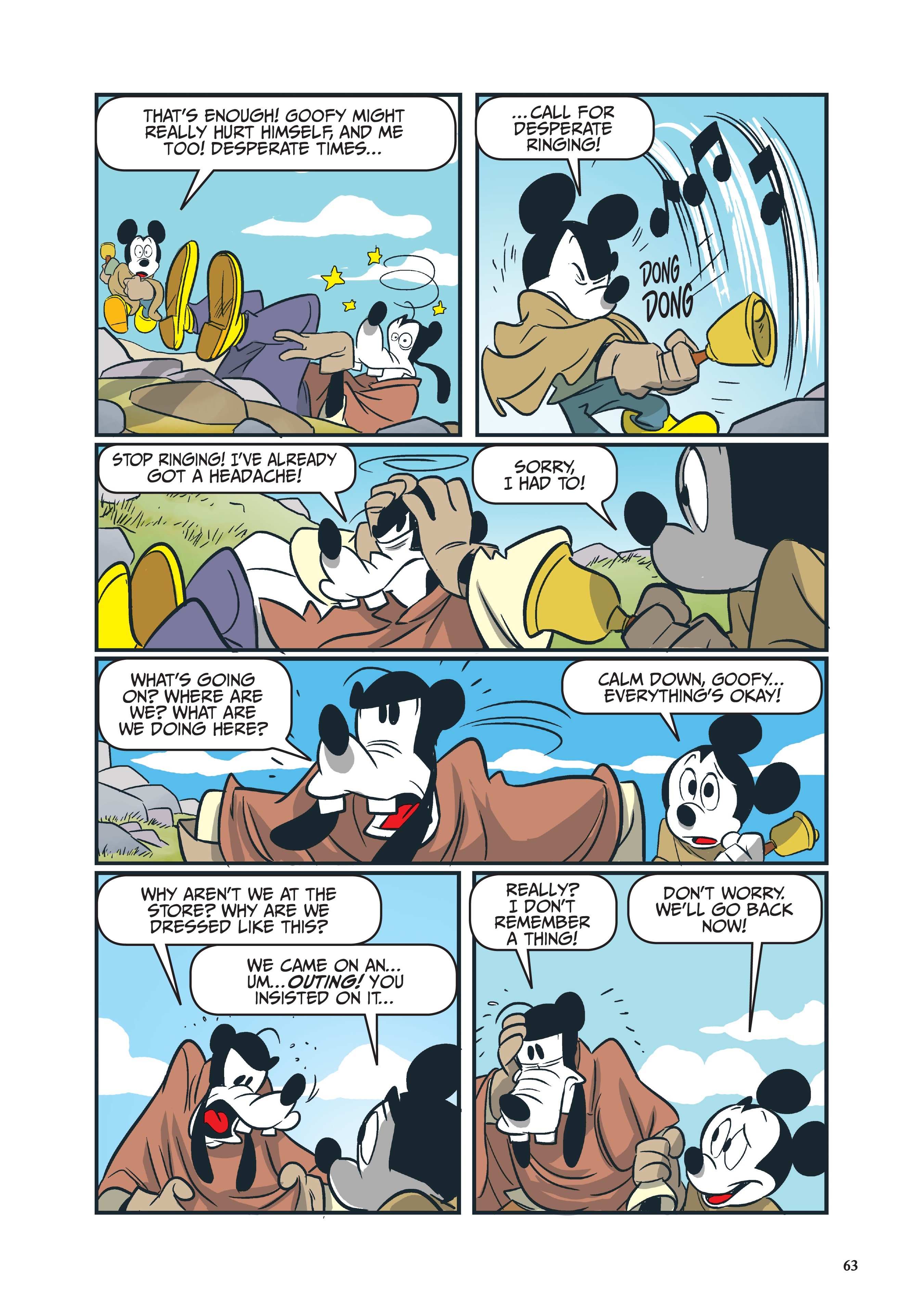 Read online Disney Don Quixote, Starring Goofy and Mickey Mouse comic -  Issue # TPB - 64