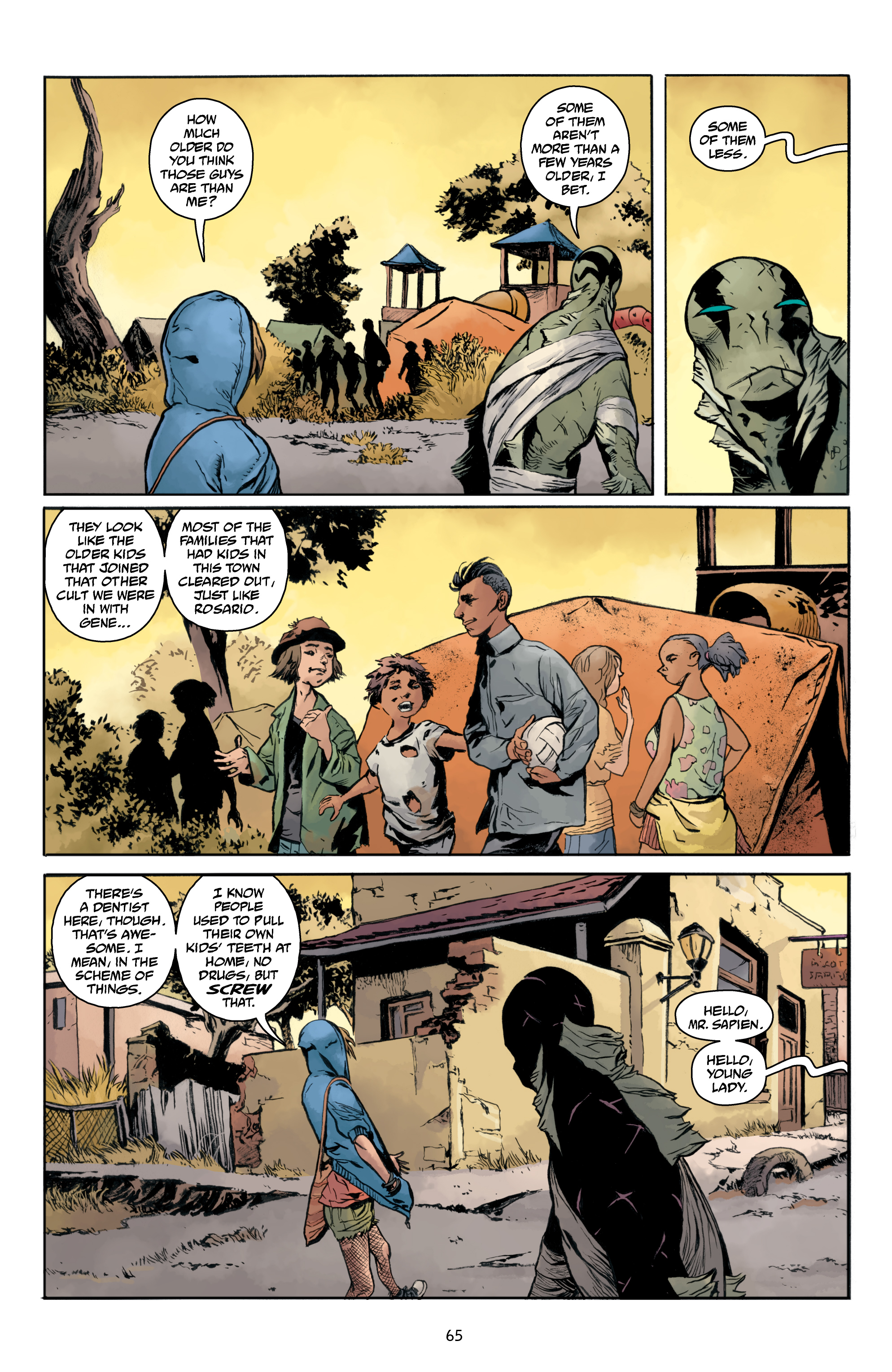Read online Abe Sapien comic -  Issue # _TPB Dark and Terrible 2 (Part 1) - 67
