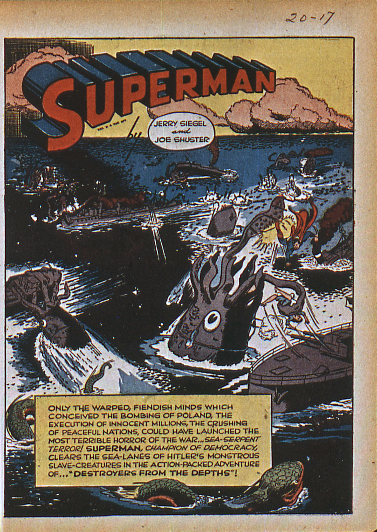 Read online Superman (1939) comic -  Issue #20 - 20