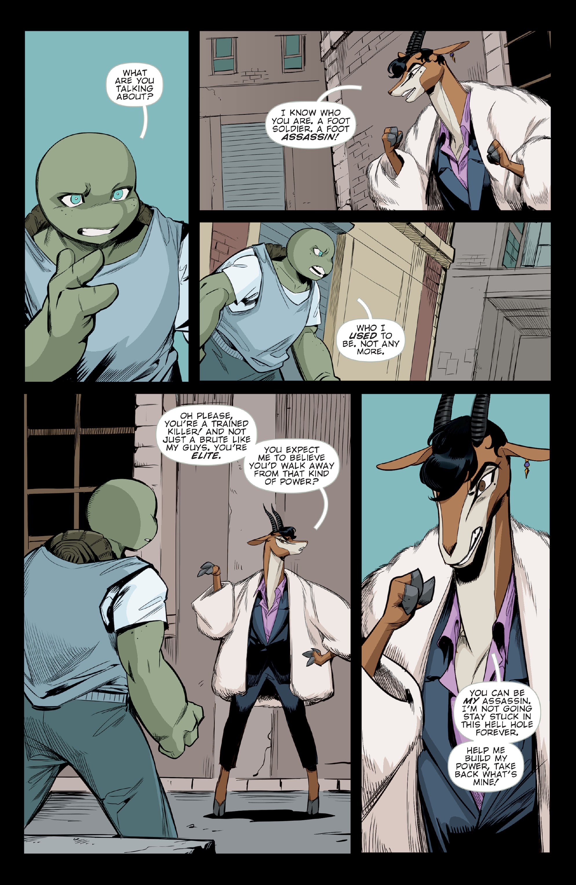 Read online Teenage Mutant Ninja Turtles: Jennika II comic -  Issue #5 - 19