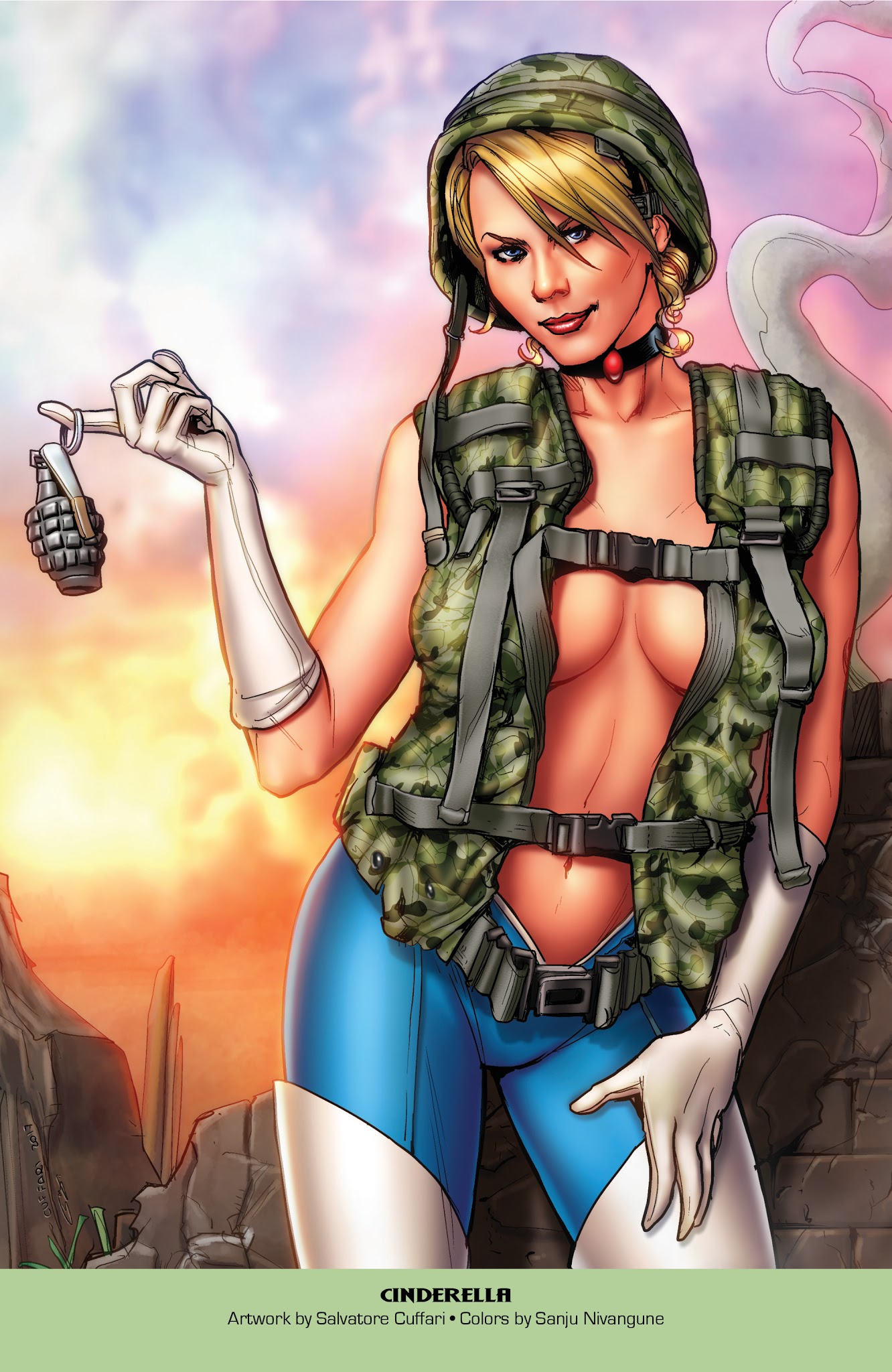 Read online Grimm Fairy Tales: Armed Forces Edition comic -  Issue # Full - 9