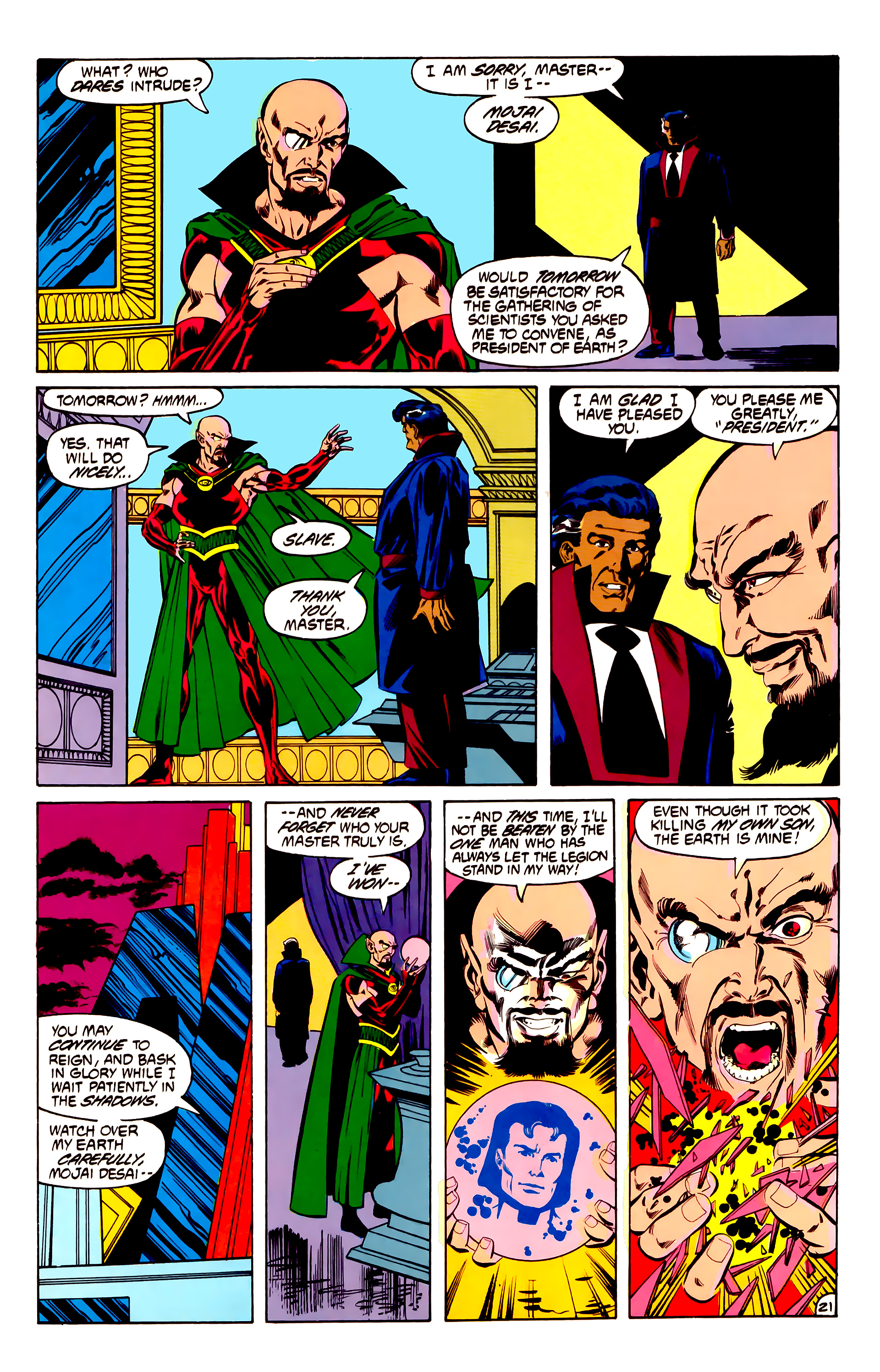 Read online Legion of Super-Heroes (1984) comic -  Issue #32 - 21