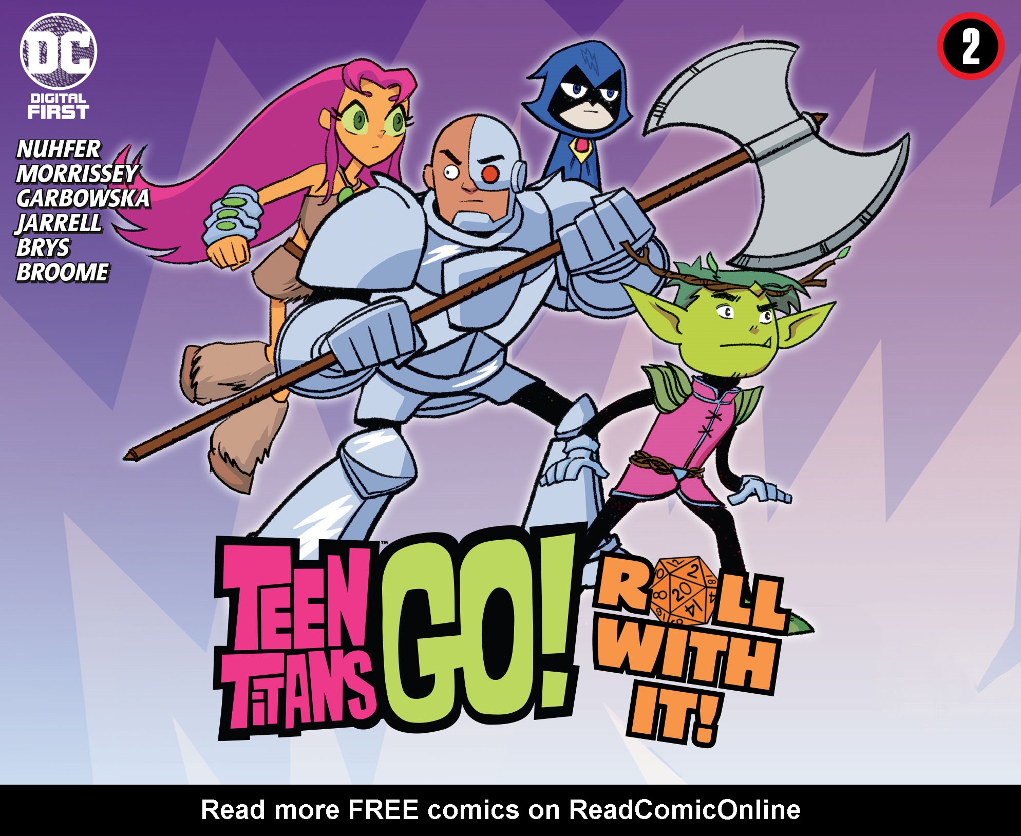 Read online Teen Titans Go! Roll With It! comic -  Issue #2 - 1