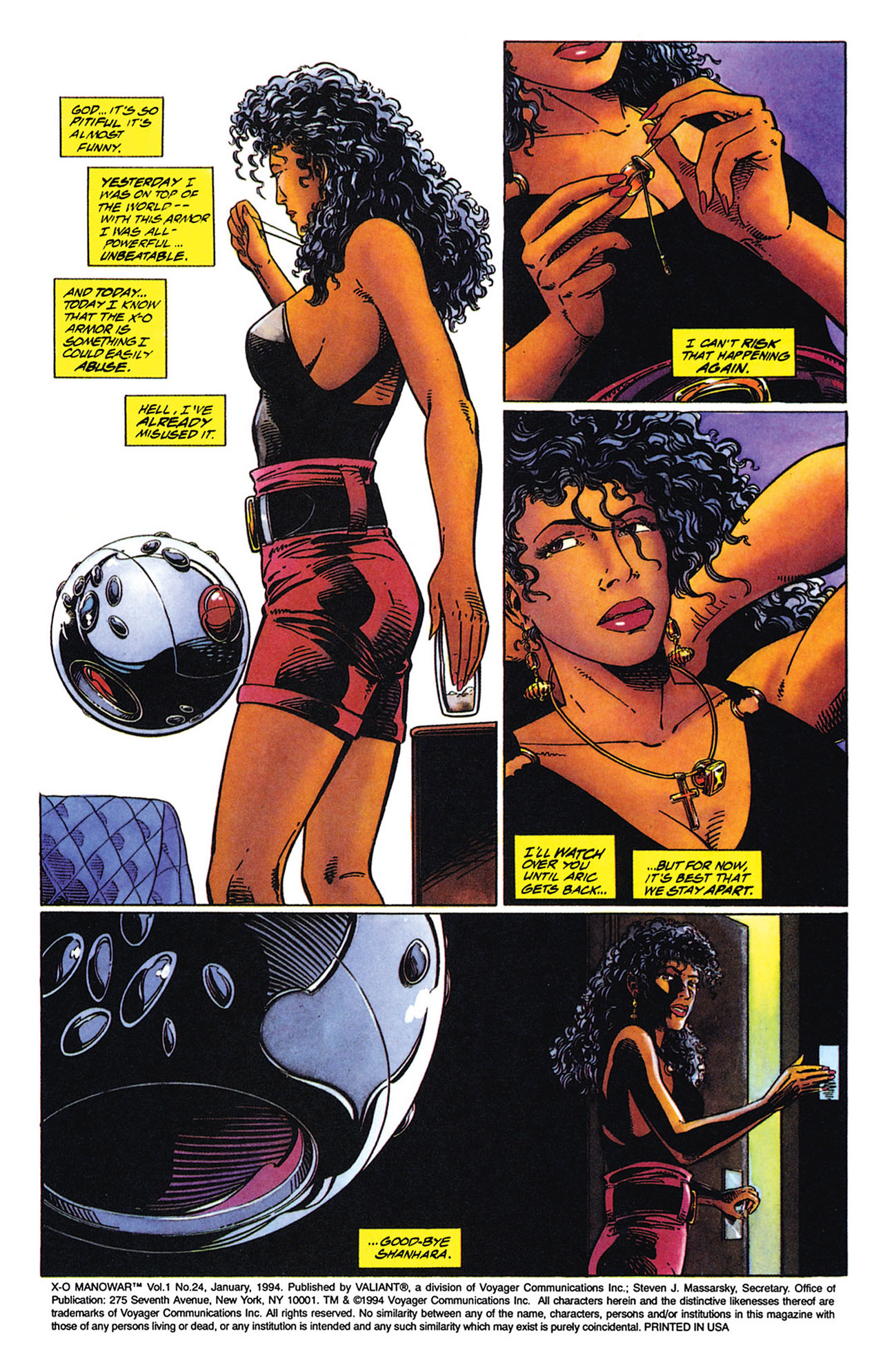 Read online X-O Manowar (1992) comic -  Issue #24 - 4