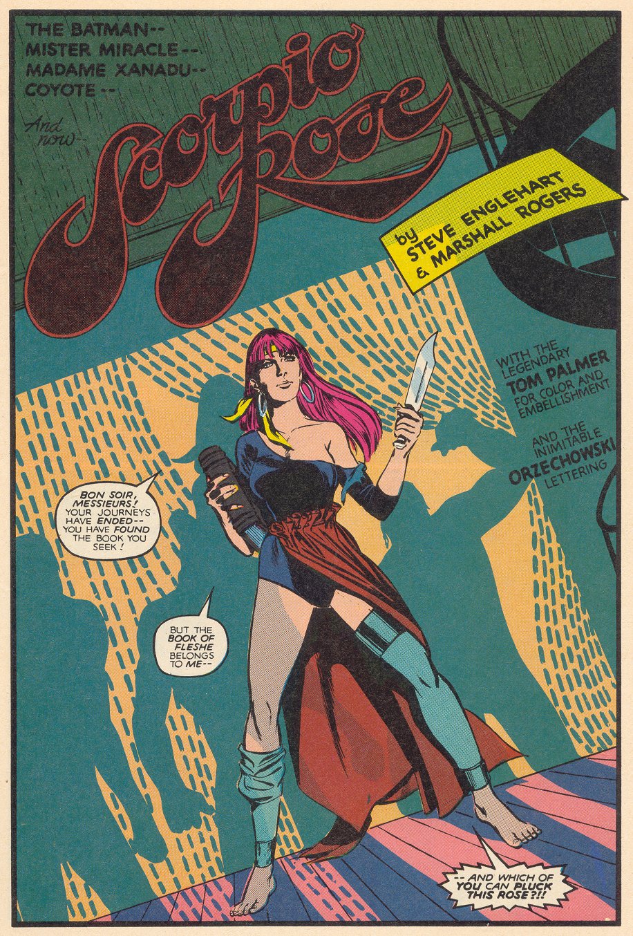 Read online Scorpio Rose comic -  Issue #1 - 3