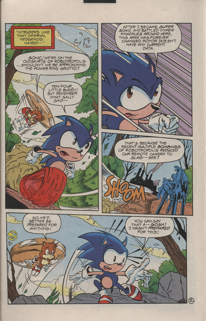 Read online Sonic Quest - The Death Egg Saga comic -  Issue #1 - 19