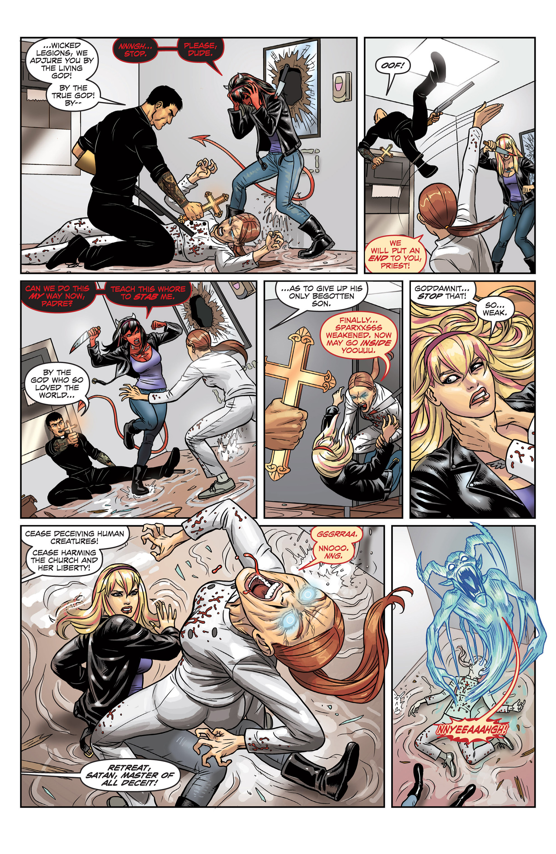 Read online Mercy Sparx (2013) comic -  Issue #2 - 16