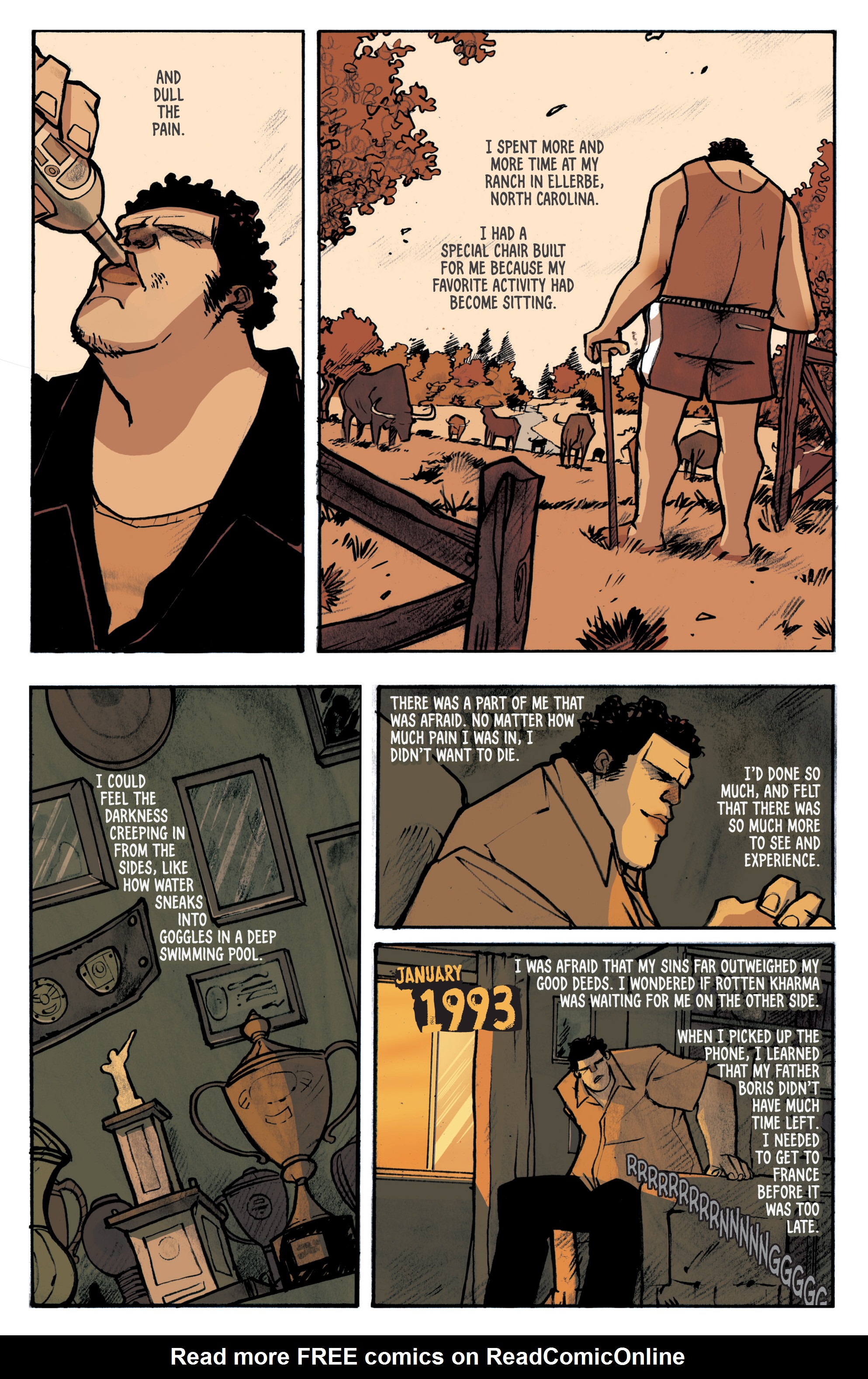 Read online Andre the Giant: Closer To Heaven comic -  Issue # TPB - 96