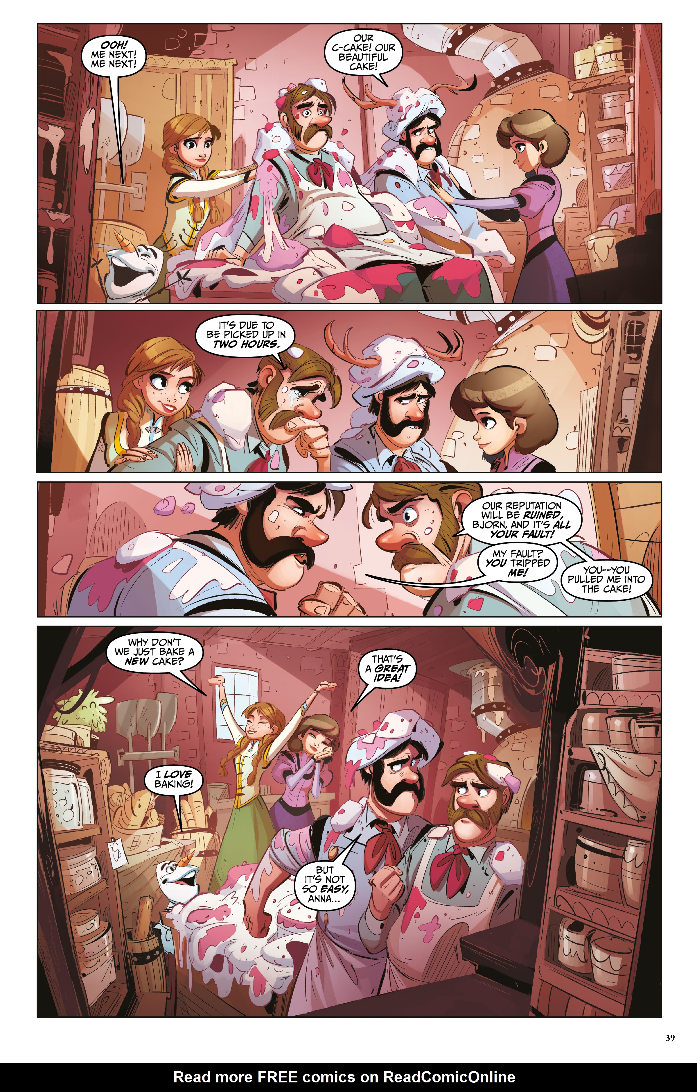 Read online Disney Frozen Library Edition comic -  Issue # TPB (Part 1) - 41