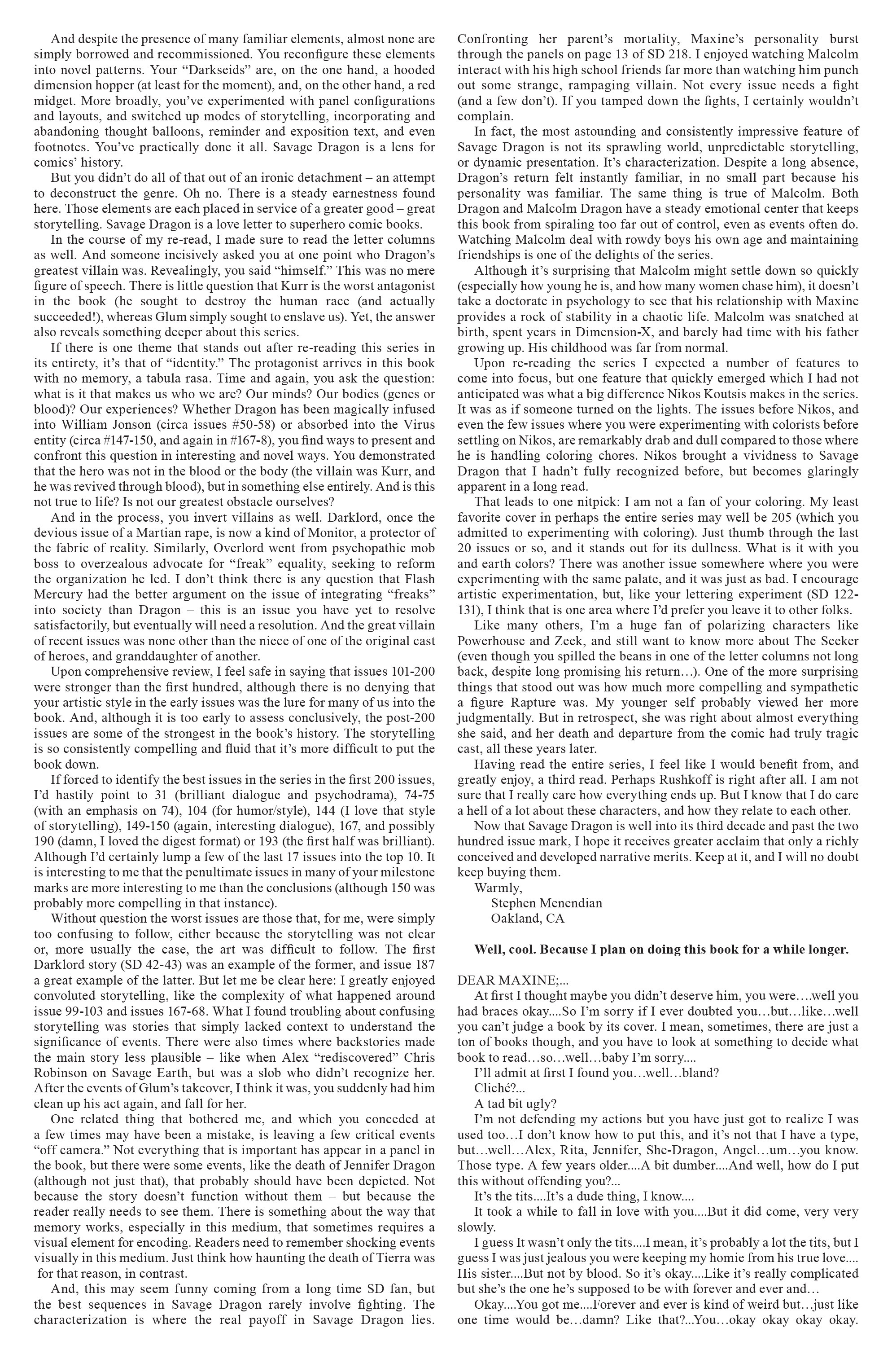 Read online The Savage Dragon (1993) comic -  Issue #221 - 23