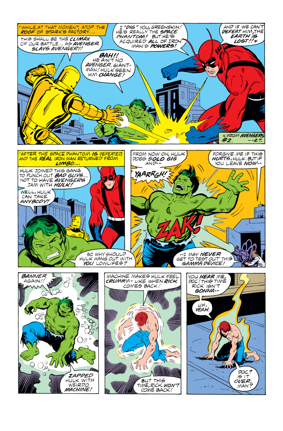 Read online What If? (1977) comic -  Issue #12 - Rick Jones had become the Hulk - 12