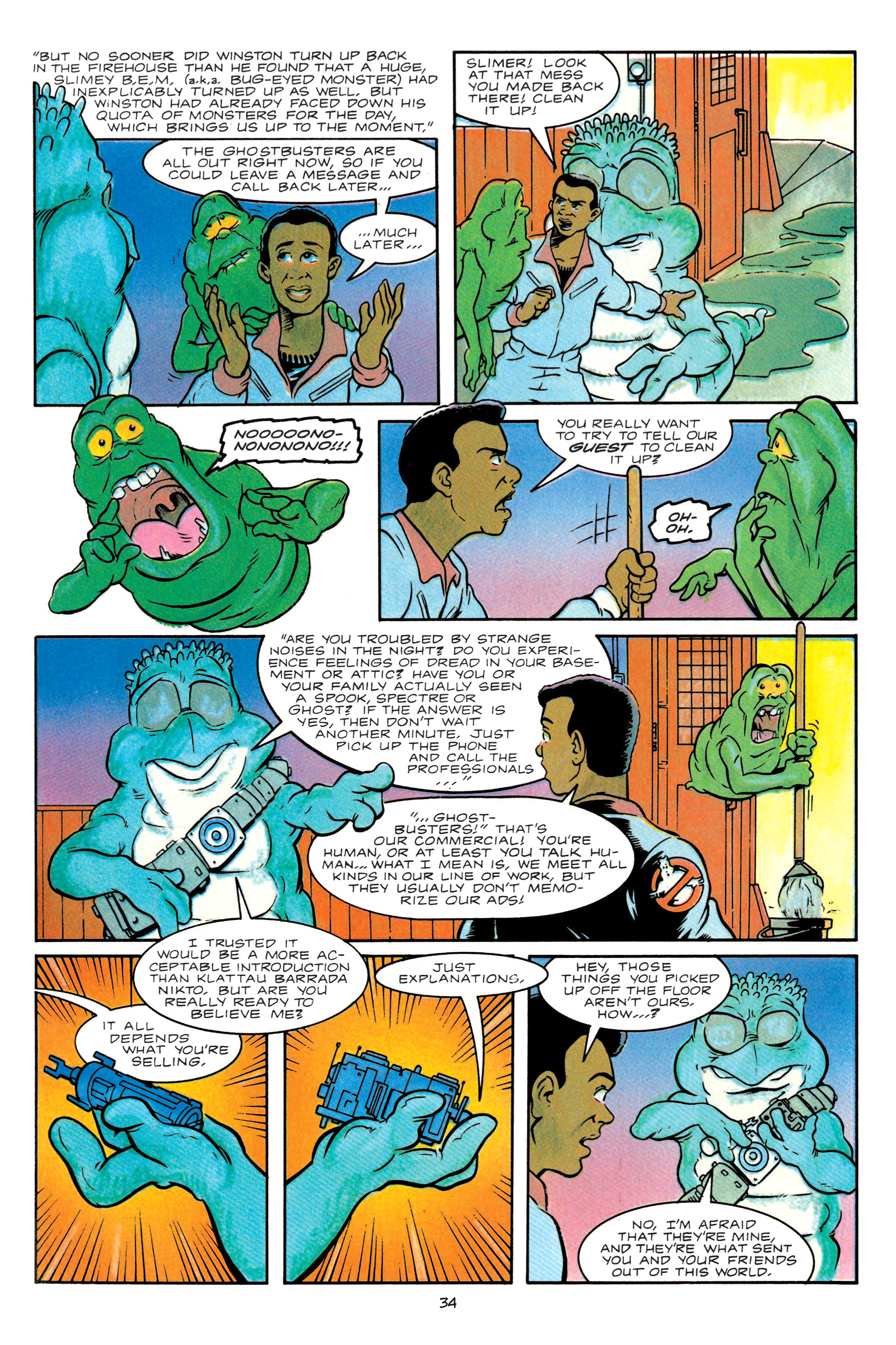 Read online The Real Ghostbusters comic -  Issue # _Omnibus 1 (Part 1) - 35