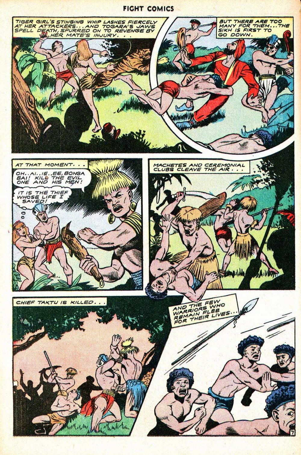 Read online Fight Comics comic -  Issue #36 - 18