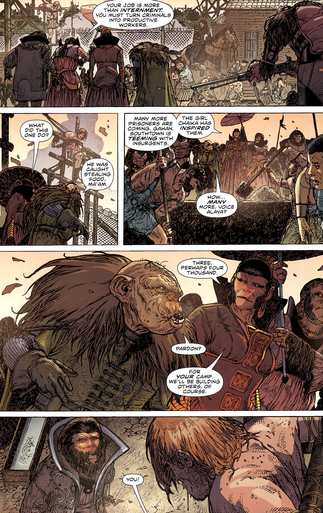 Read online Planet of the Apes (2011) comic -  Issue #6 - 13